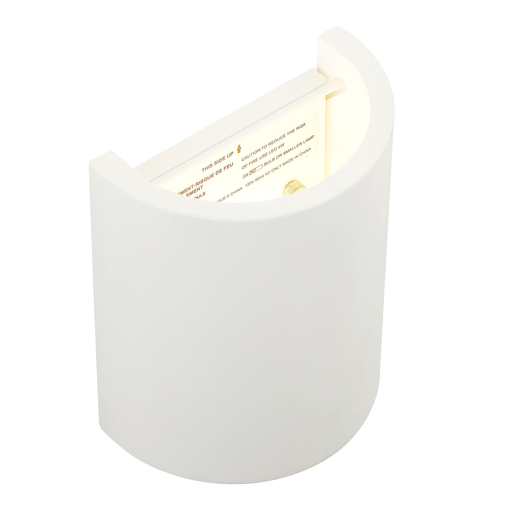 Ladees 7.08" Wall Sconce White-Wall Sconce-DECOROLALA