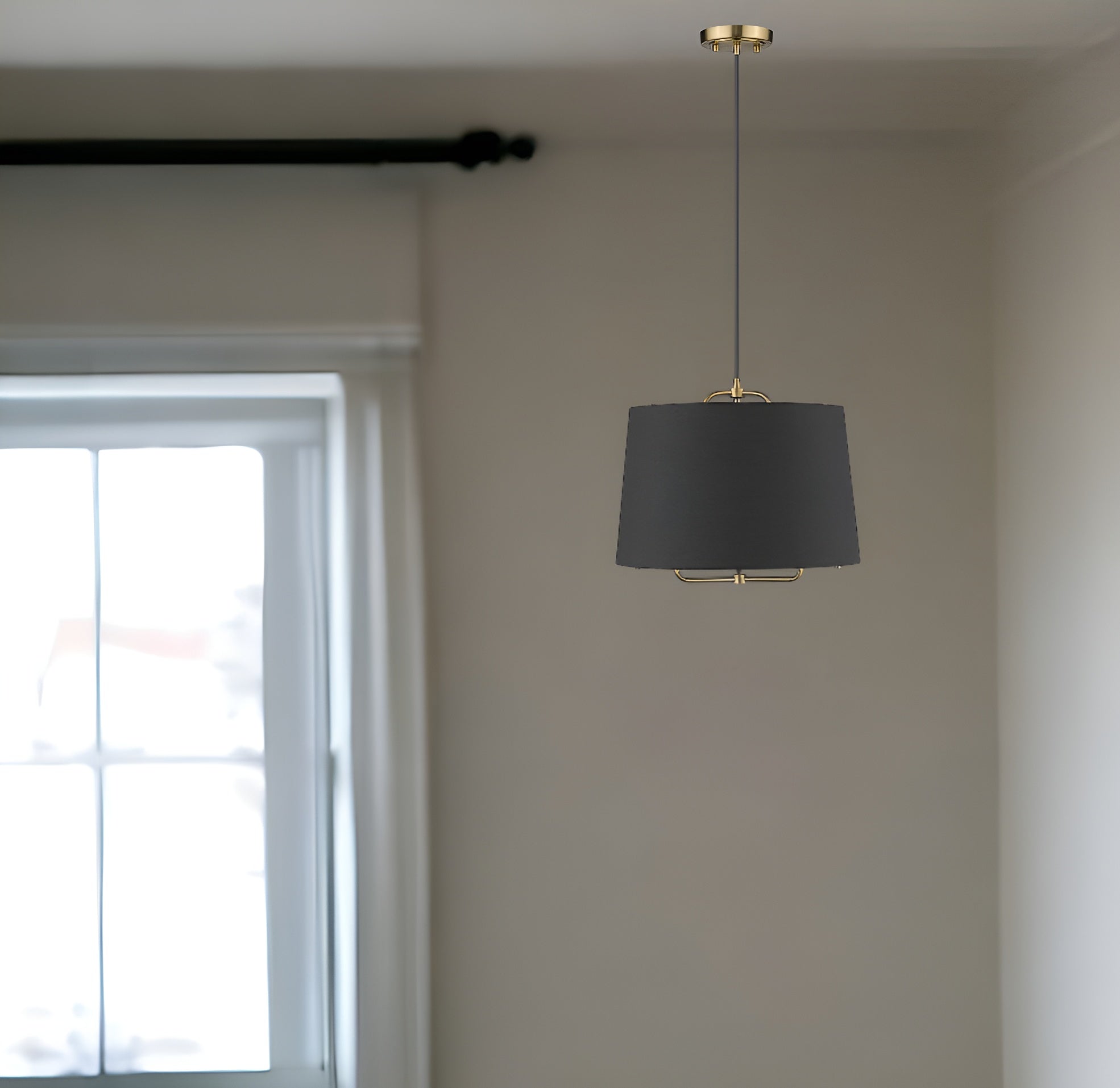 Lamia 1-Light Gold Mini Pendant-Pendants-Hanging Lights-DECOROLALA