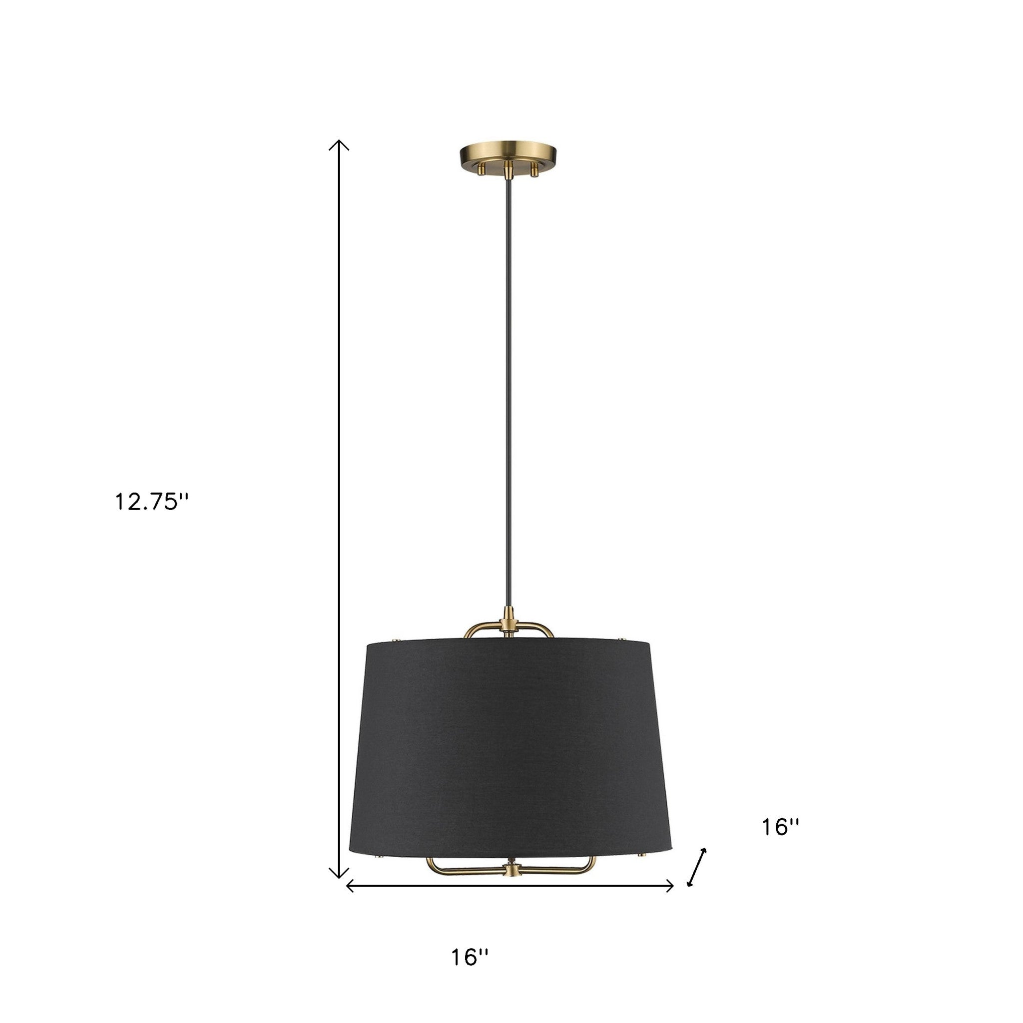 Lamia 1-Light Gold Mini Pendant-Pendants-Hanging Lights-DECOROLALA