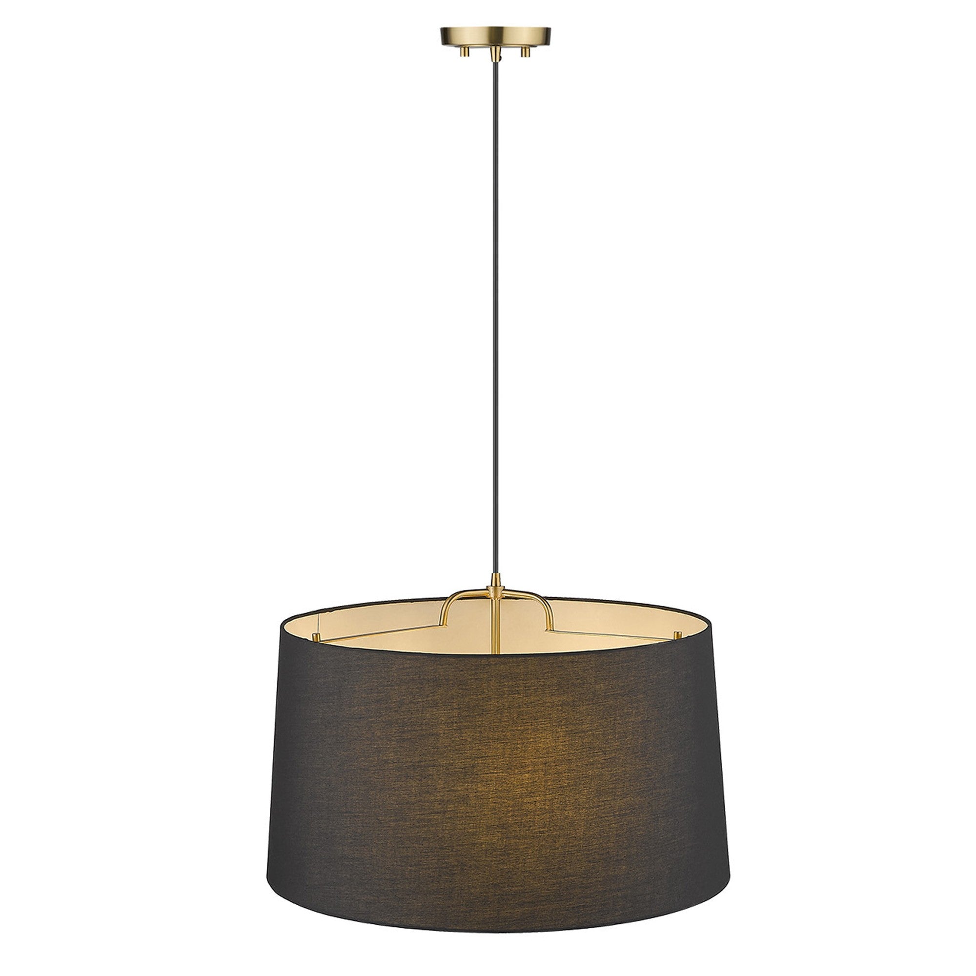 Lamia 3-Light Gold Mini Pendant-Pendants-Hanging Lights-DECOROLALA