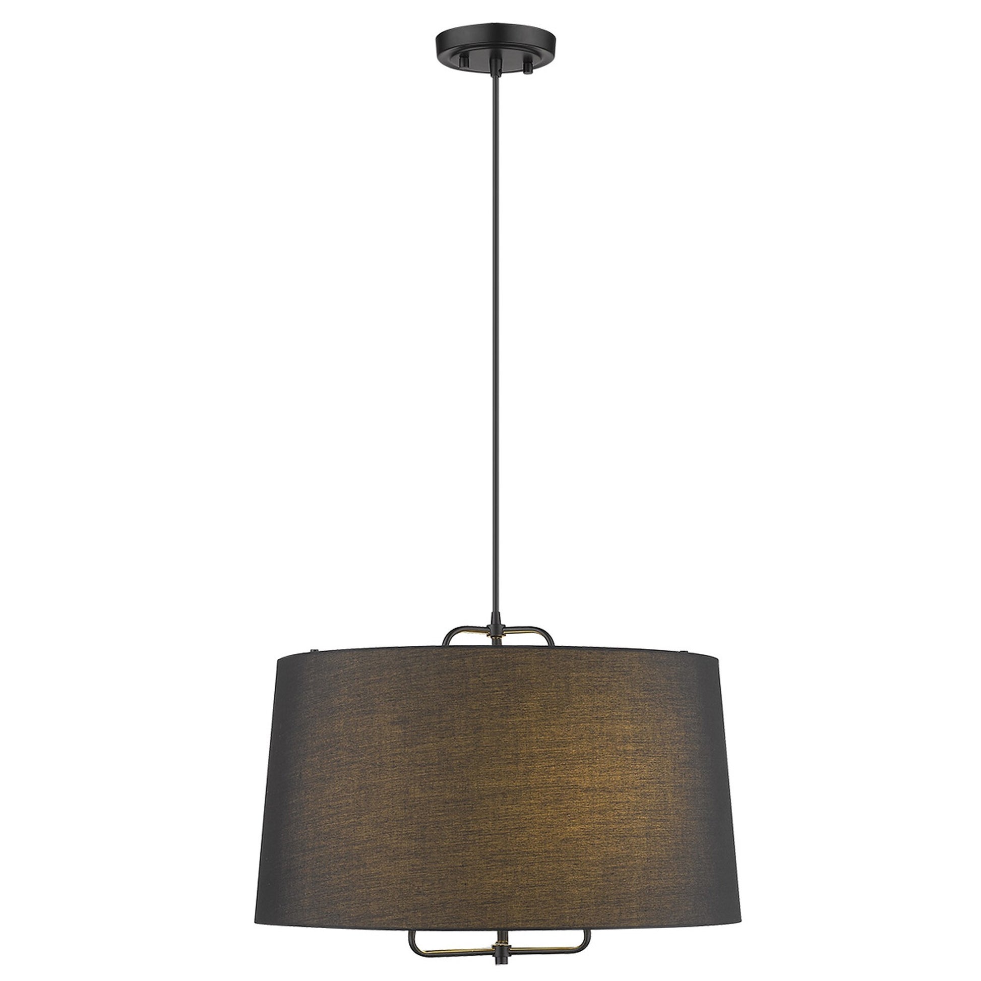 Lamia 3-Light Matte Black Mini Pendant-Pendants-Hanging Lights-DECOROLALA