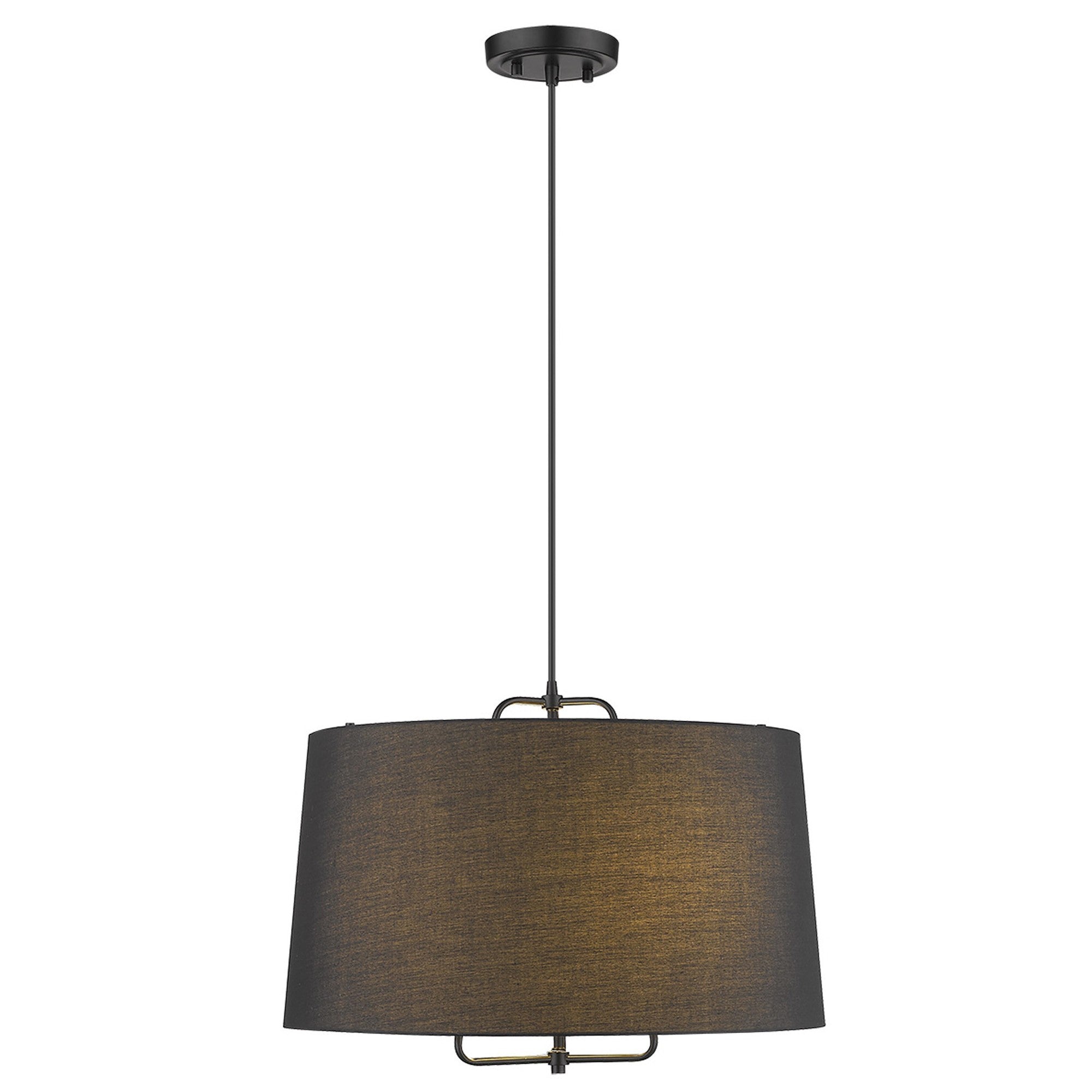 Lamia 3-Light Matte Black Mini Pendant-Pendants-Hanging Lights-DECOROLALA