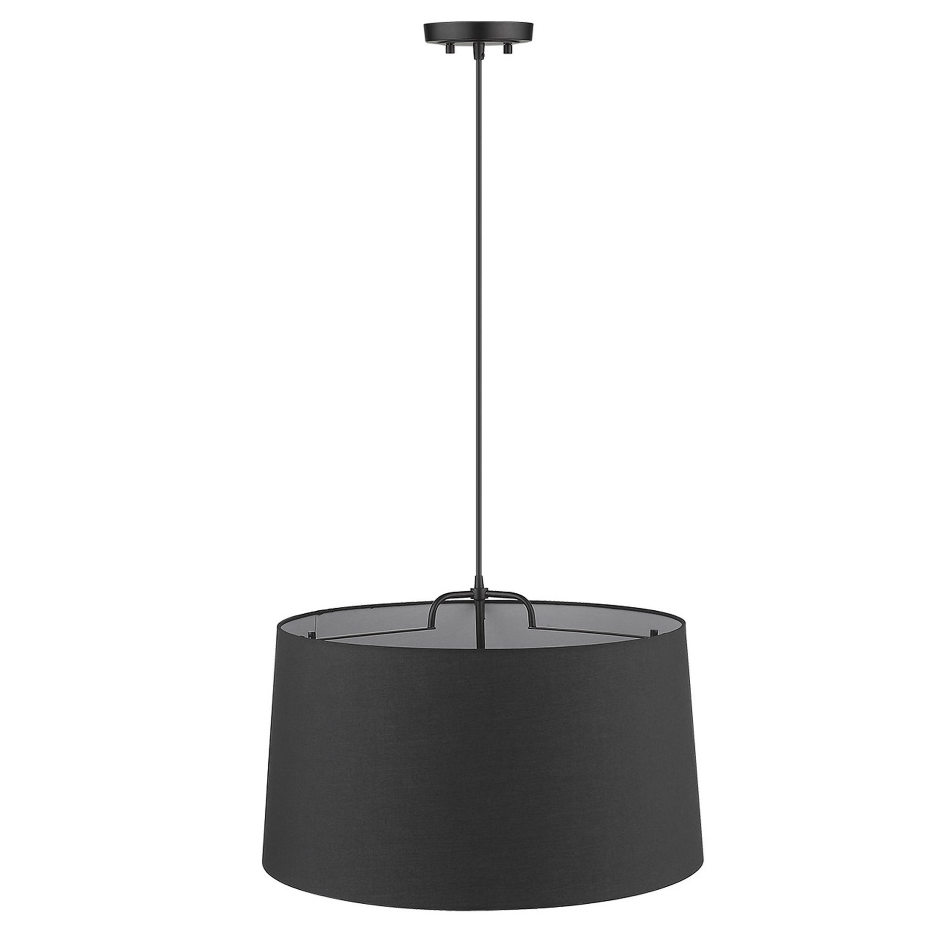 Lamia 3-Light Matte Black Mini Pendant-Pendants-Hanging Lights-DECOROLALA