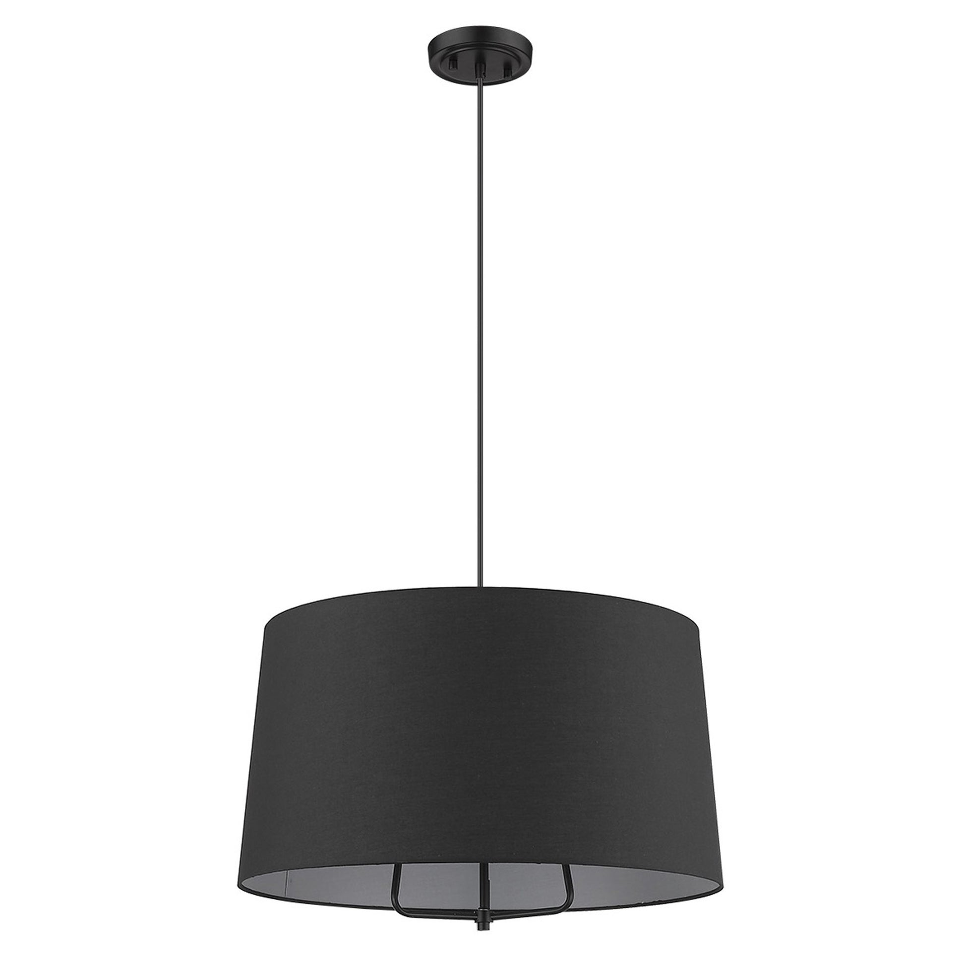 Lamia 3-Light Matte Black Mini Pendant-Pendants-Hanging Lights-DECOROLALA
