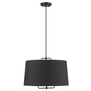 Lamia 3-Light Matte Black Mini Pendant-Pendants-Hanging Lights-DECOROLALA