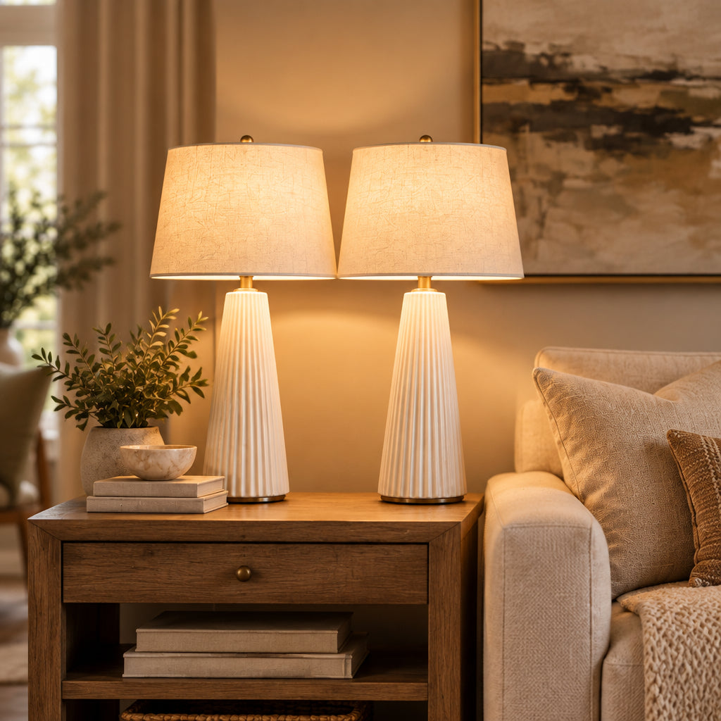 Lana 2 Piece Table Lamp Set by Simplee Adesso-Lighting-DECOROLALA