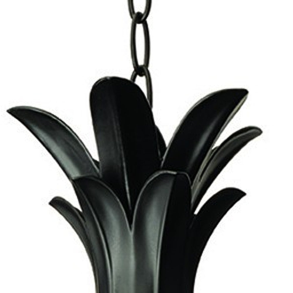 Lanai 3-Light Black Coral Hanging Light-Chandeliers-DECOROLALA