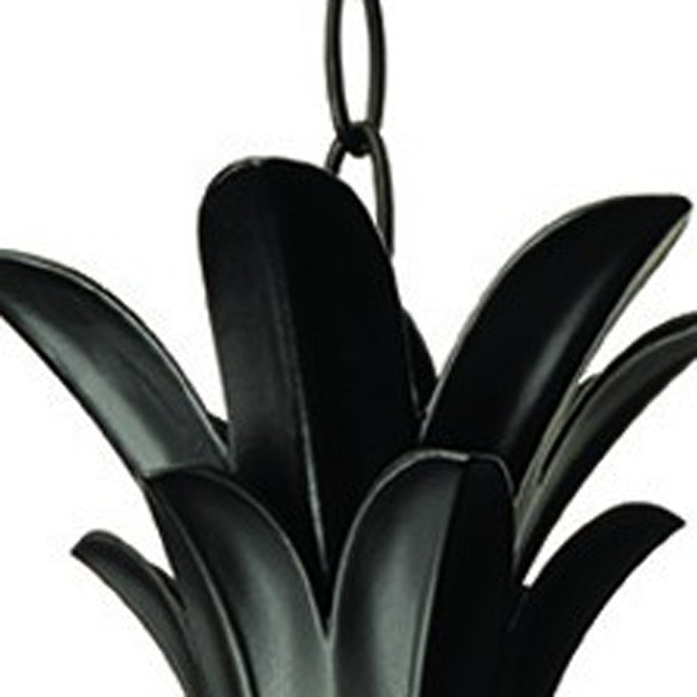 Lanai 3-Light Black Coral Hanging Light-Chandeliers-DECOROLALA