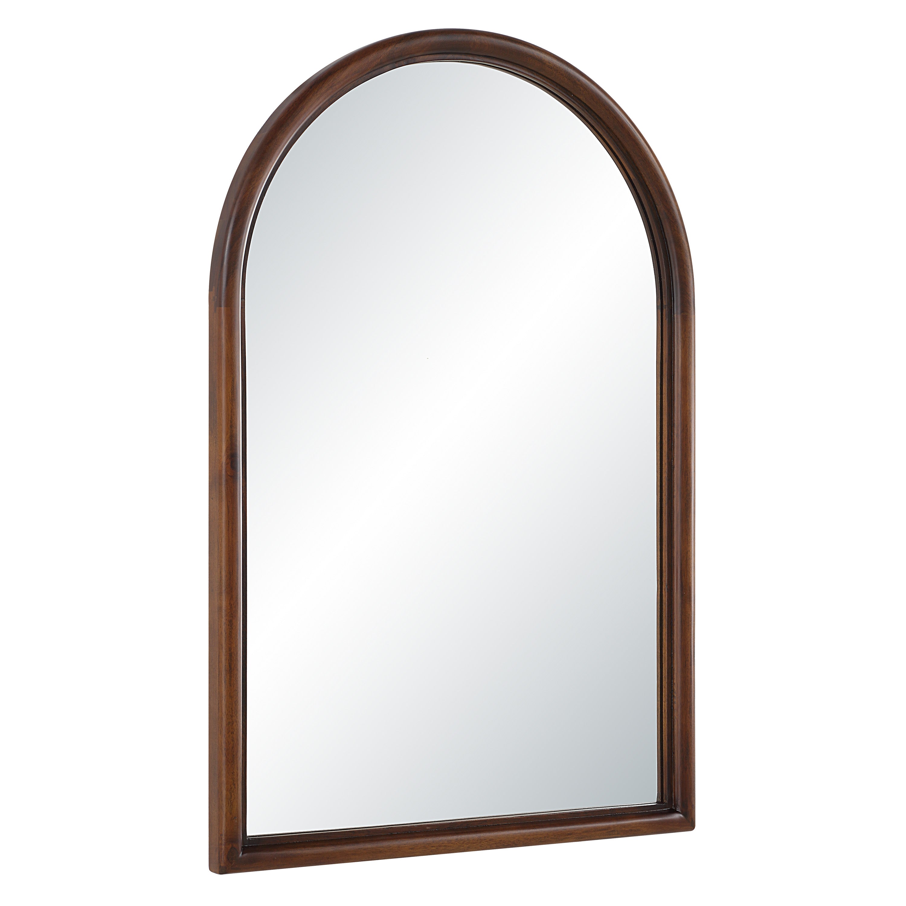 Lanai 36" H x 24" W Wall Mirror, Brown-Mirror-DECOROLALA