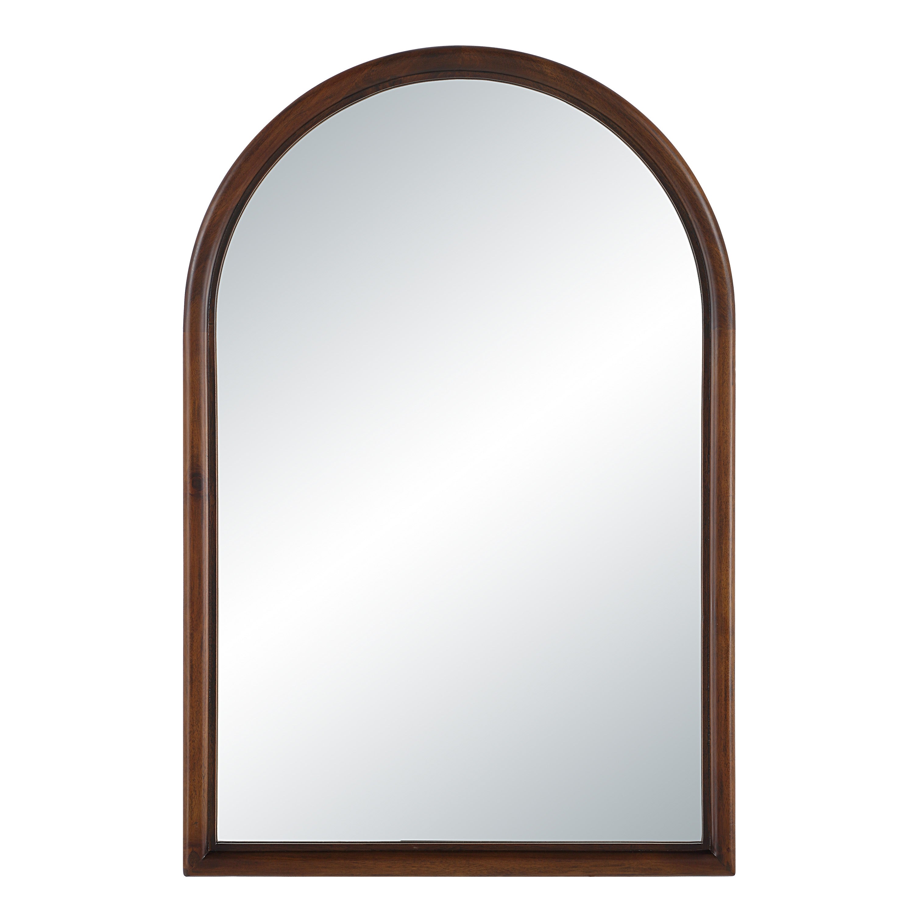Lanai 36" H x 24" W Wall Mirror, Brown-Mirror-DECOROLALA
