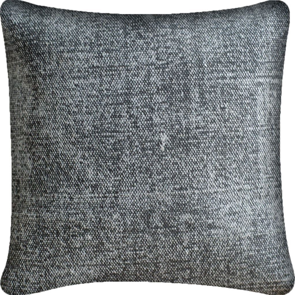 Laneus Dark Gray Speckled Pillow Cover (min order qty 2)-Decorative Pillows-DECOROLALA