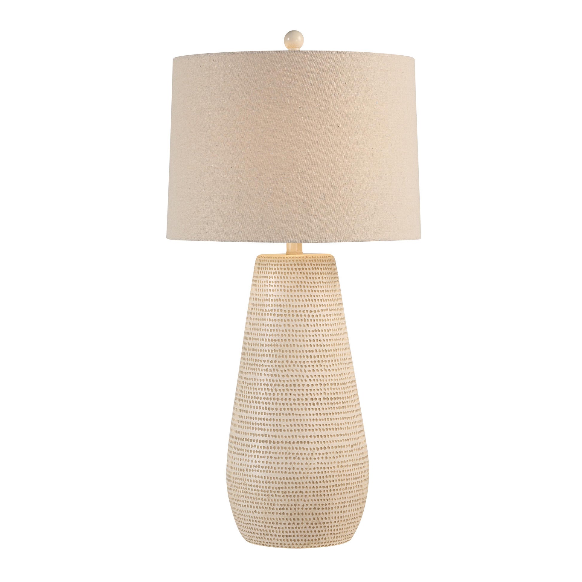 Lanikai 31.5" Height Table Lamp, Cream-Table Lamp-DECOROLALA