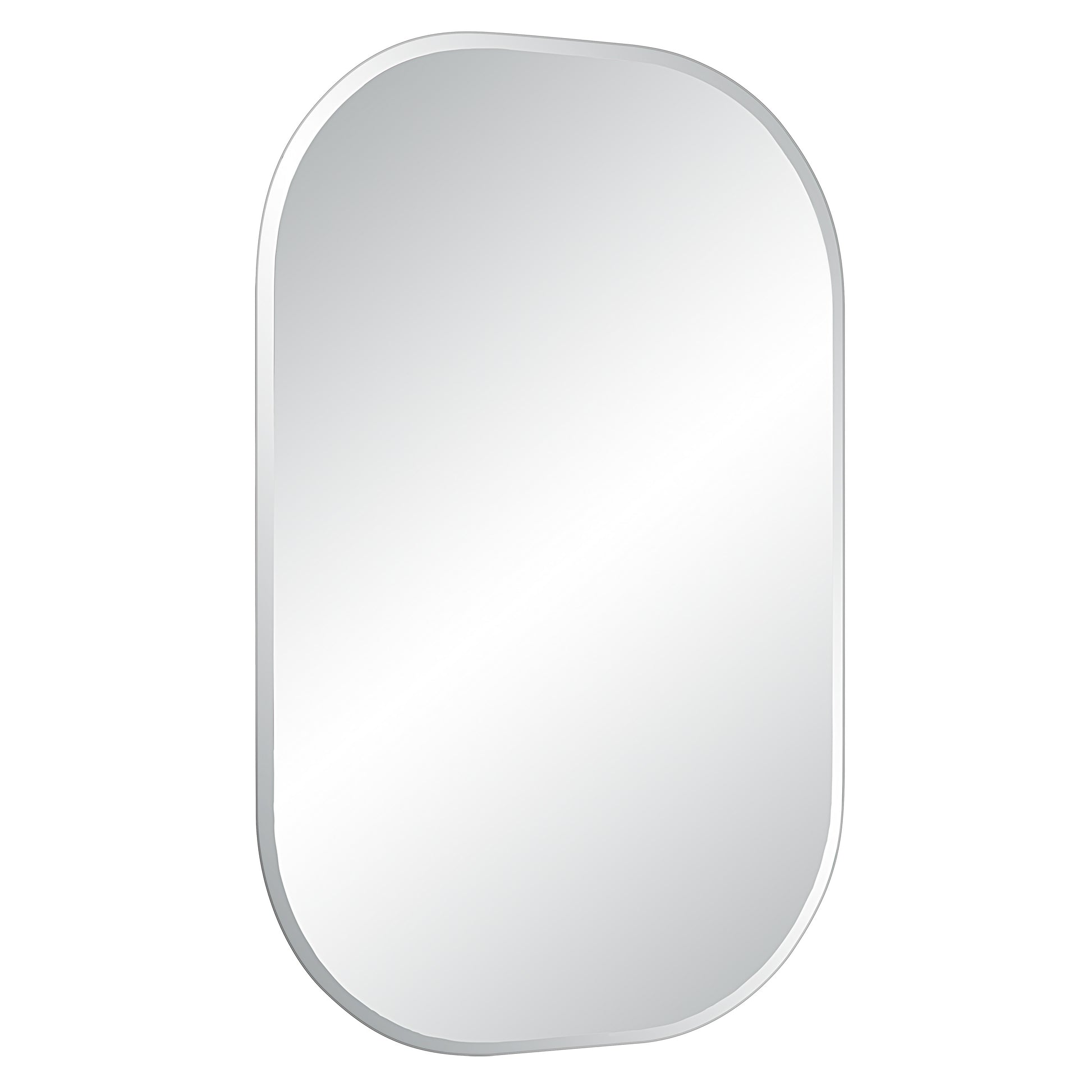 Lantana 36" Tall Rectangular Oval Mirror-Mirror-DECOROLALA