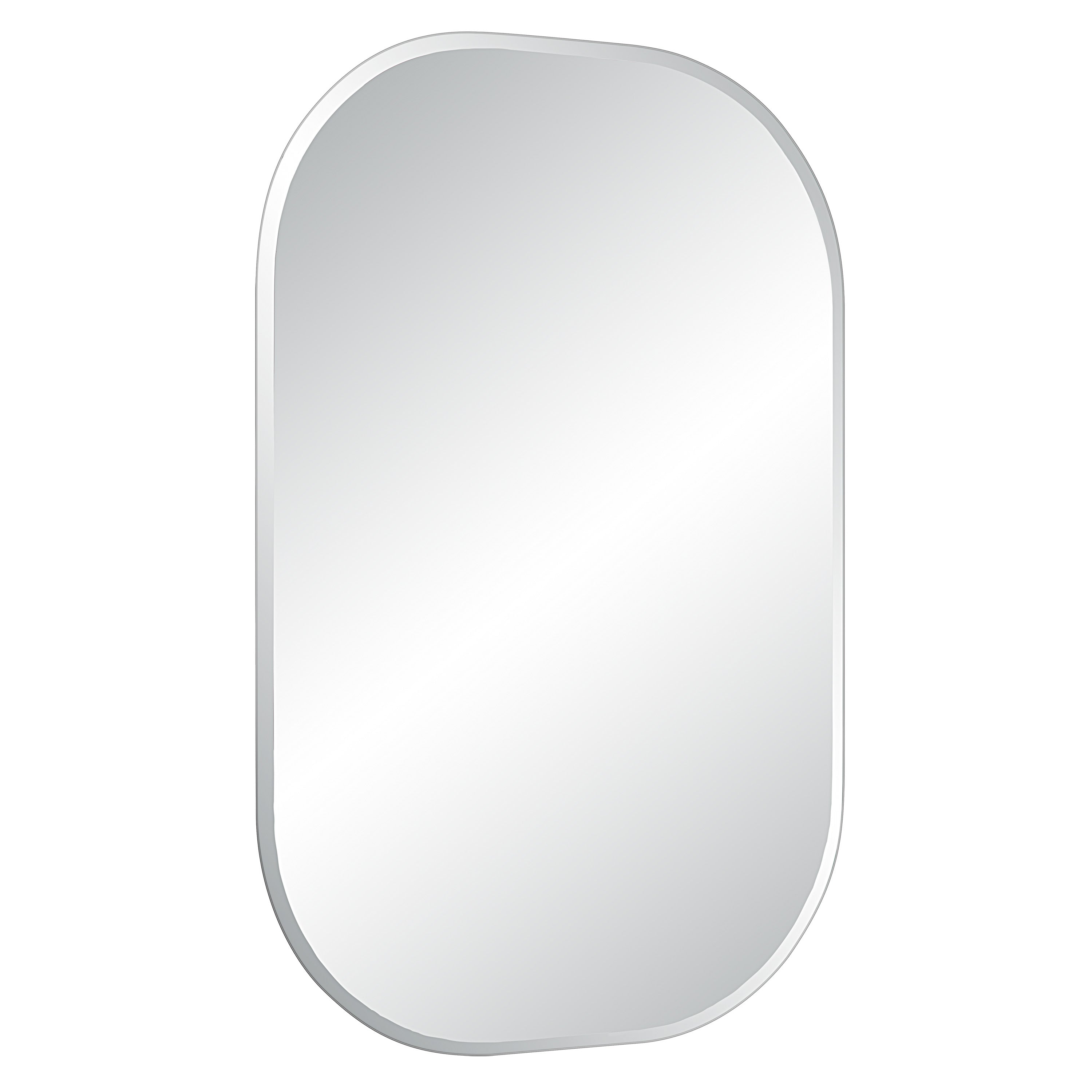 Lantana 36" Tall Rectangular Oval Mirror-Mirror-DECOROLALA