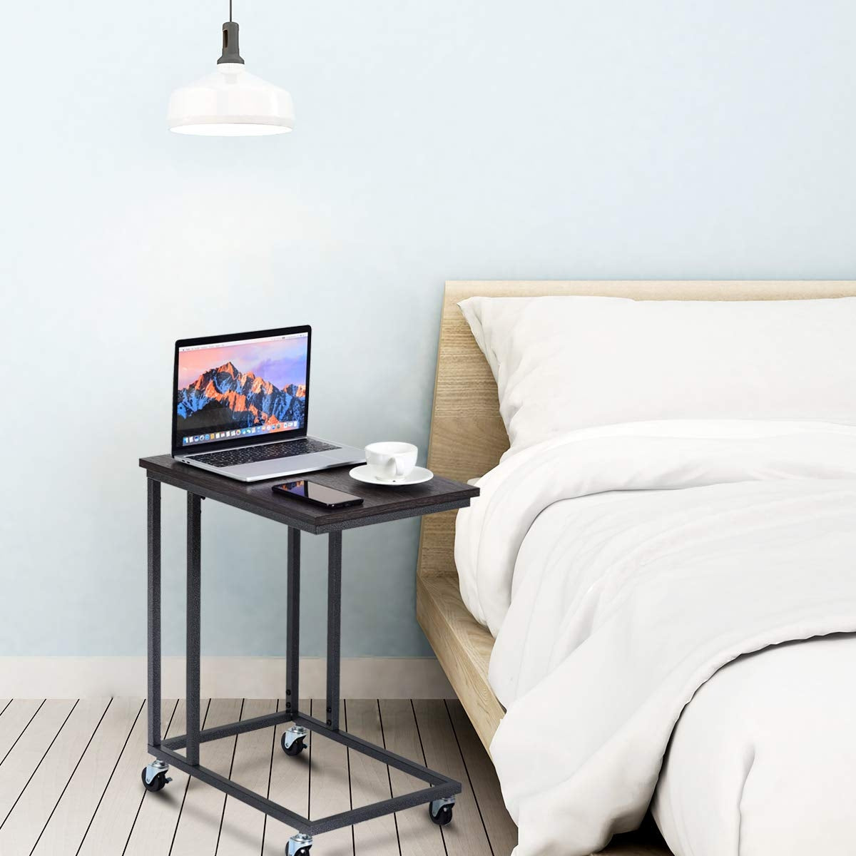 Laptop Holder Sofa Multiple Side End MobileTable-Black-End & Side Tables-DECOROLALA