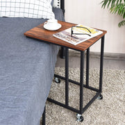 Laptop Holder Sofa Multiple Side End MobileTable-Brown-End & Side Tables-DECOROLALA