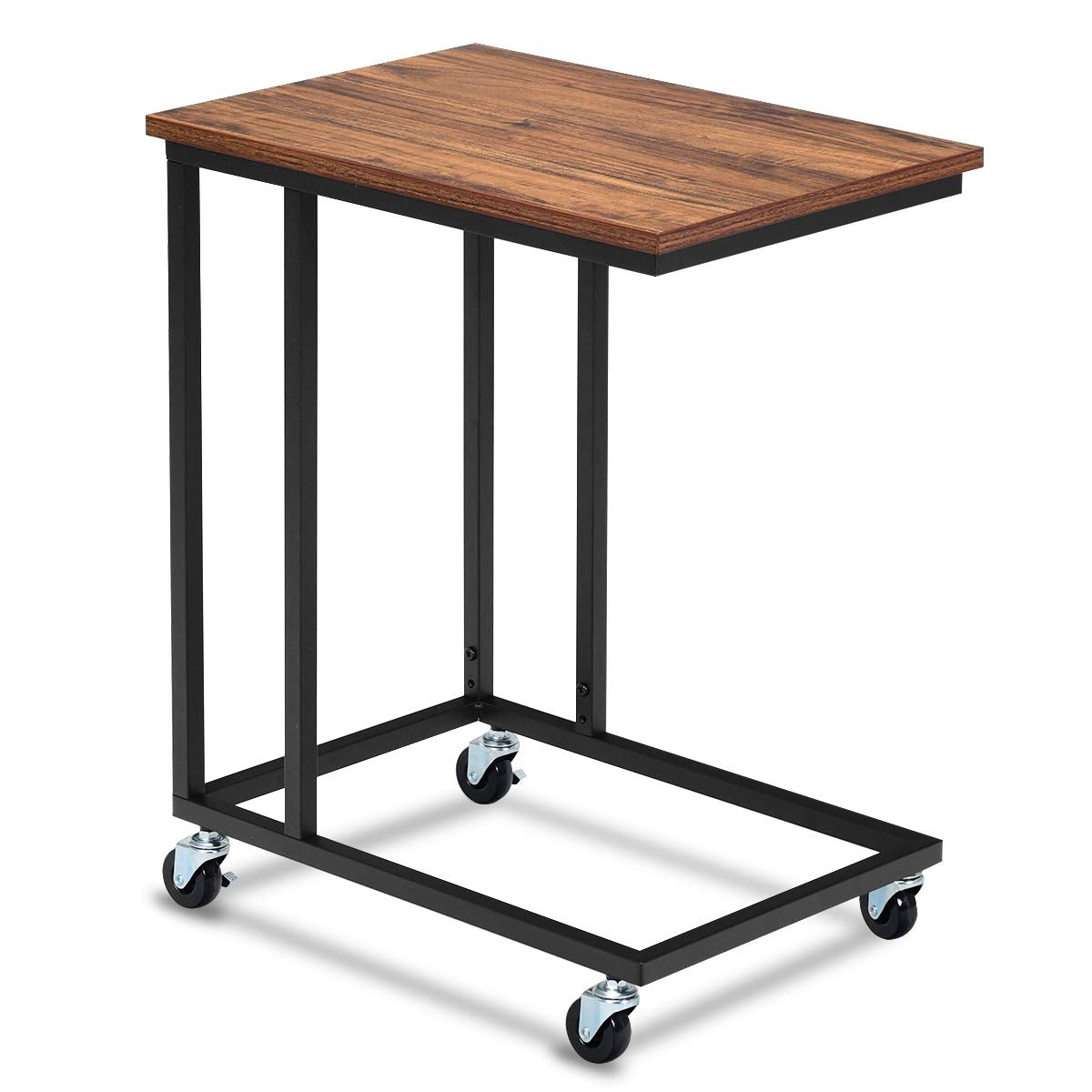 Laptop Holder Sofa Multiple Side End MobileTable-Brown-End & Side Tables-DECOROLALA