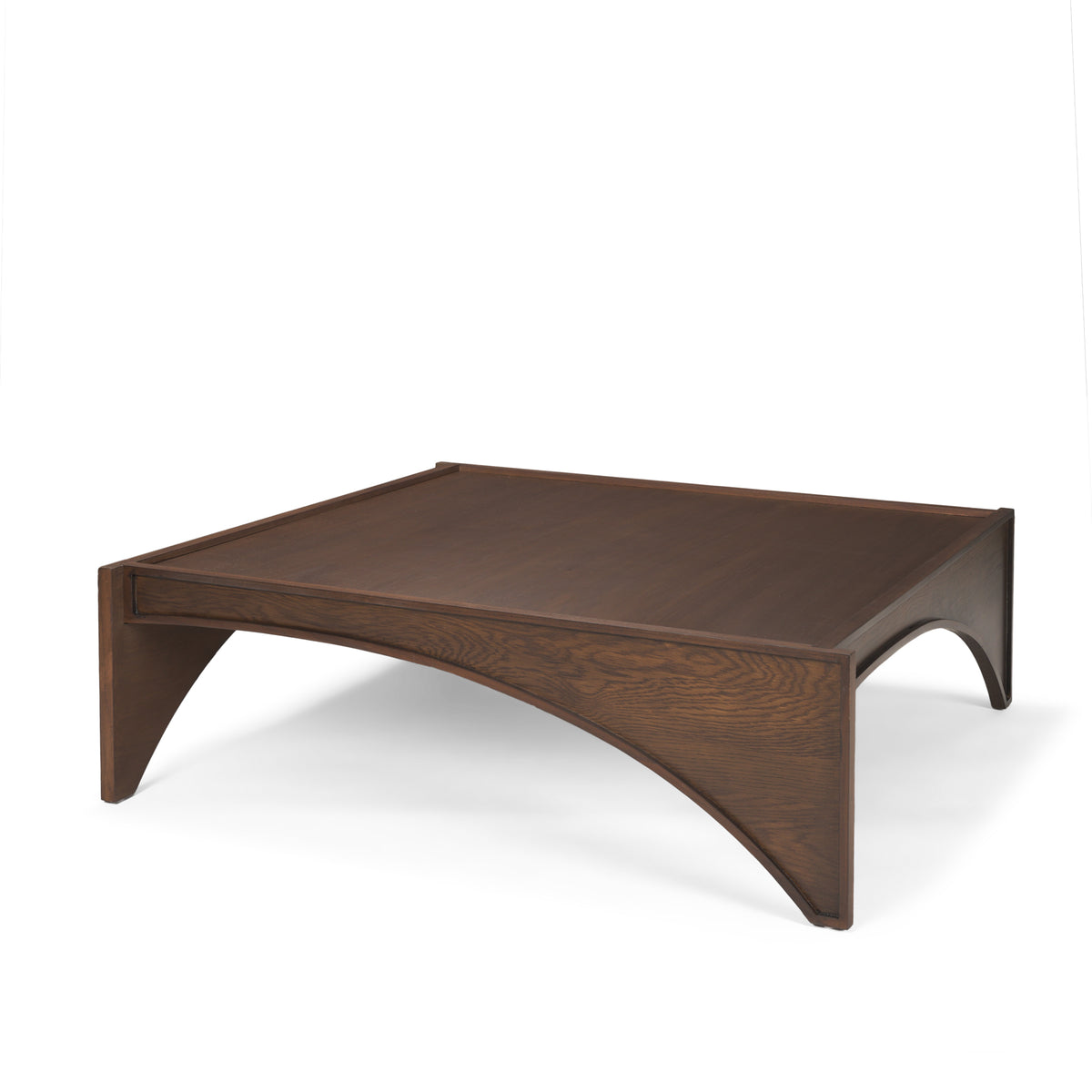 Laraya Medium Brown Wood Coffee Table-Coffee Tables-DECOROLALA