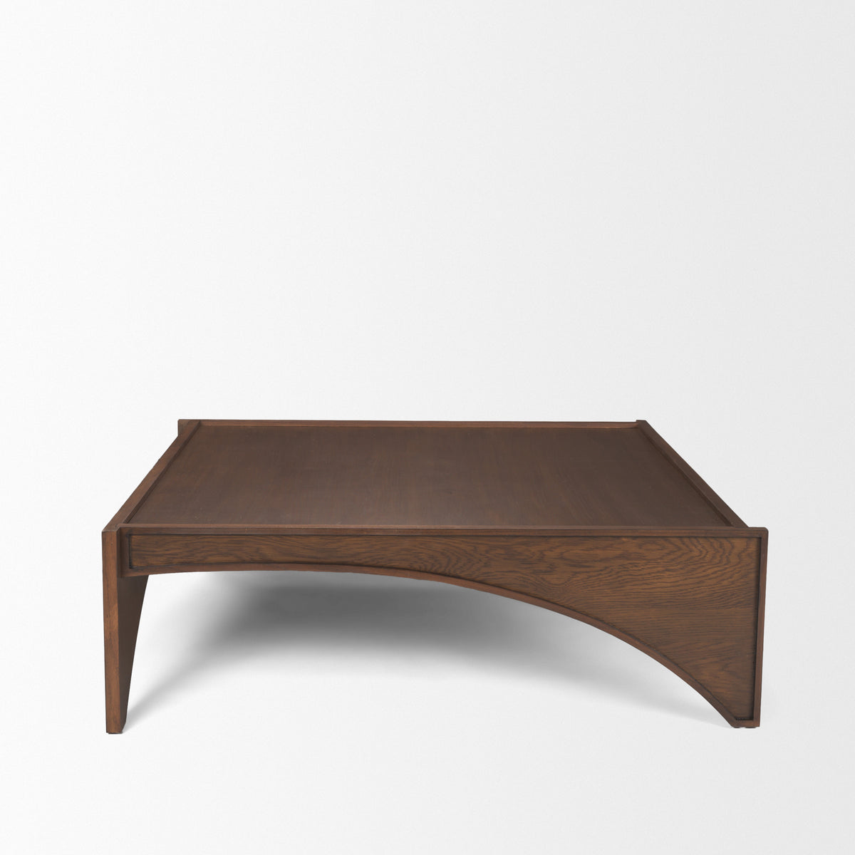 Laraya Medium Brown Wood Coffee Table-Coffee Tables-DECOROLALA