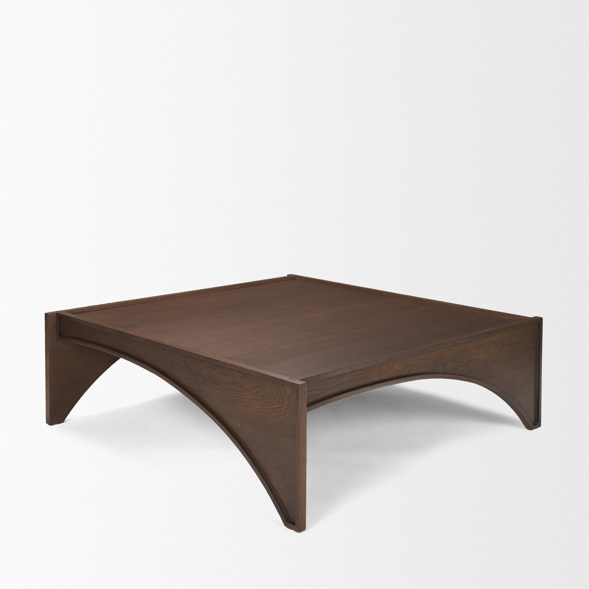 Laraya Medium Brown Wood Coffee Table-Coffee Tables-DECOROLALA