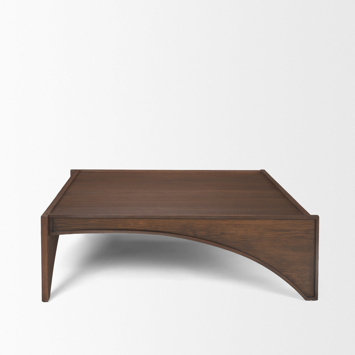 Laraya Medium Brown Wood Coffee Table-Coffee Tables-DECOROLALA