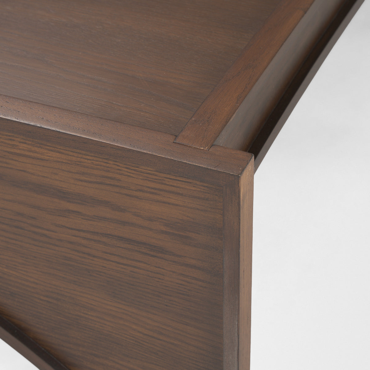 Laraya Medium Brown Wood Coffee Table-Coffee Tables-DECOROLALA