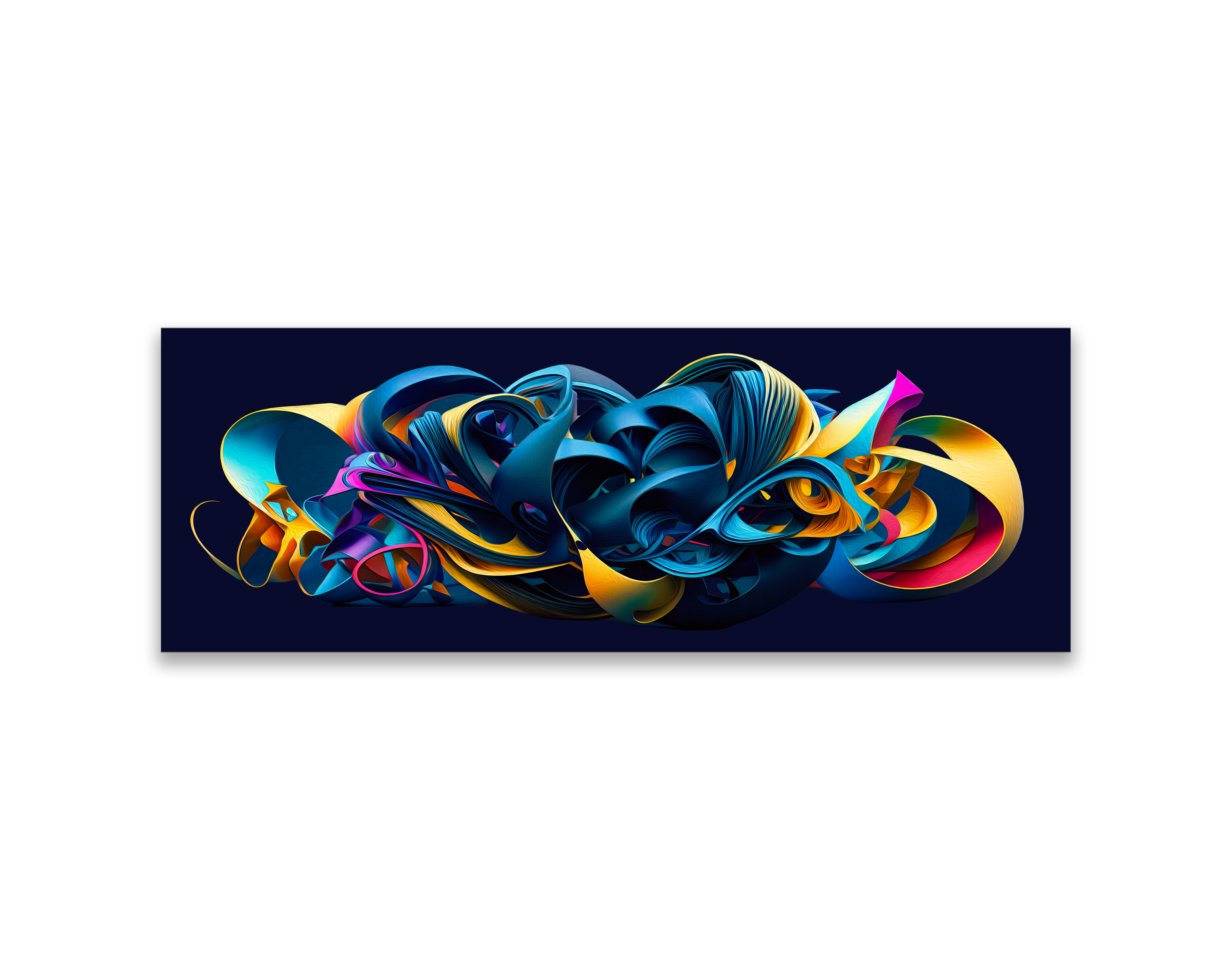 Large Canvas Wall Art - Life Vibrates in Mix of Colors-Wall Art-DECOROLALA