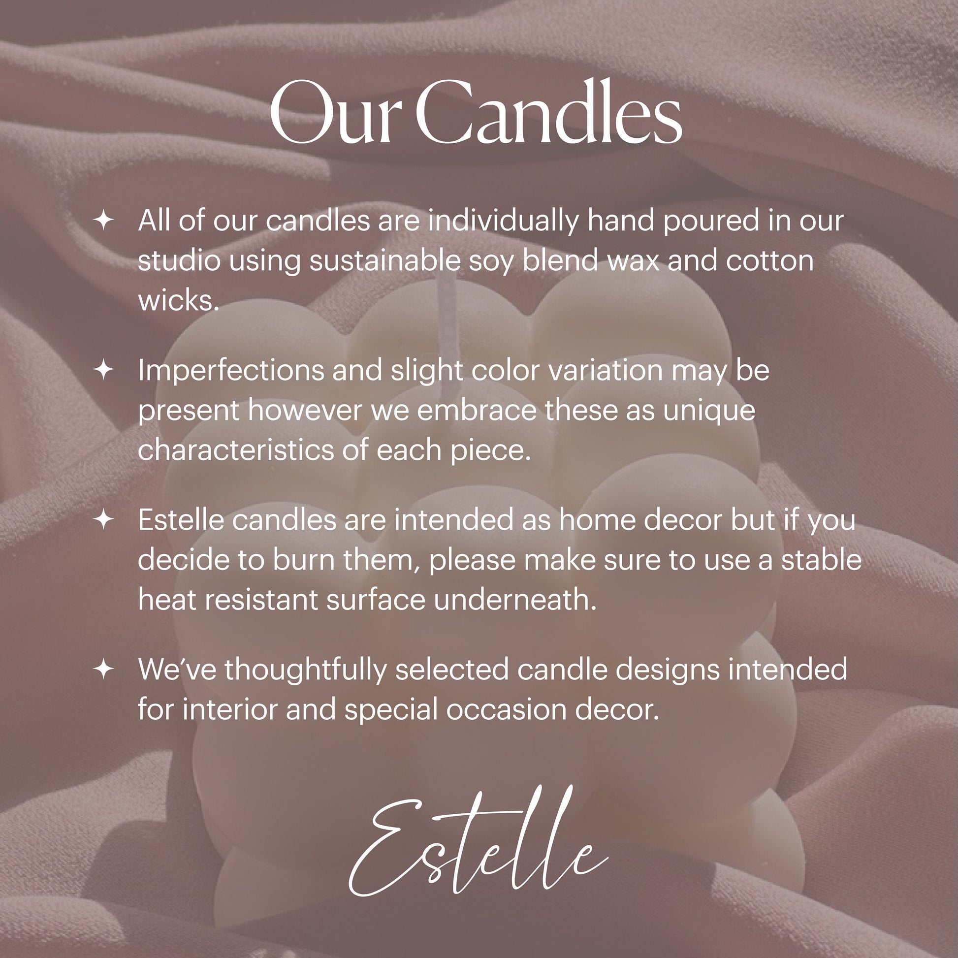 Large Rose Heart Candle-DECOROLALA