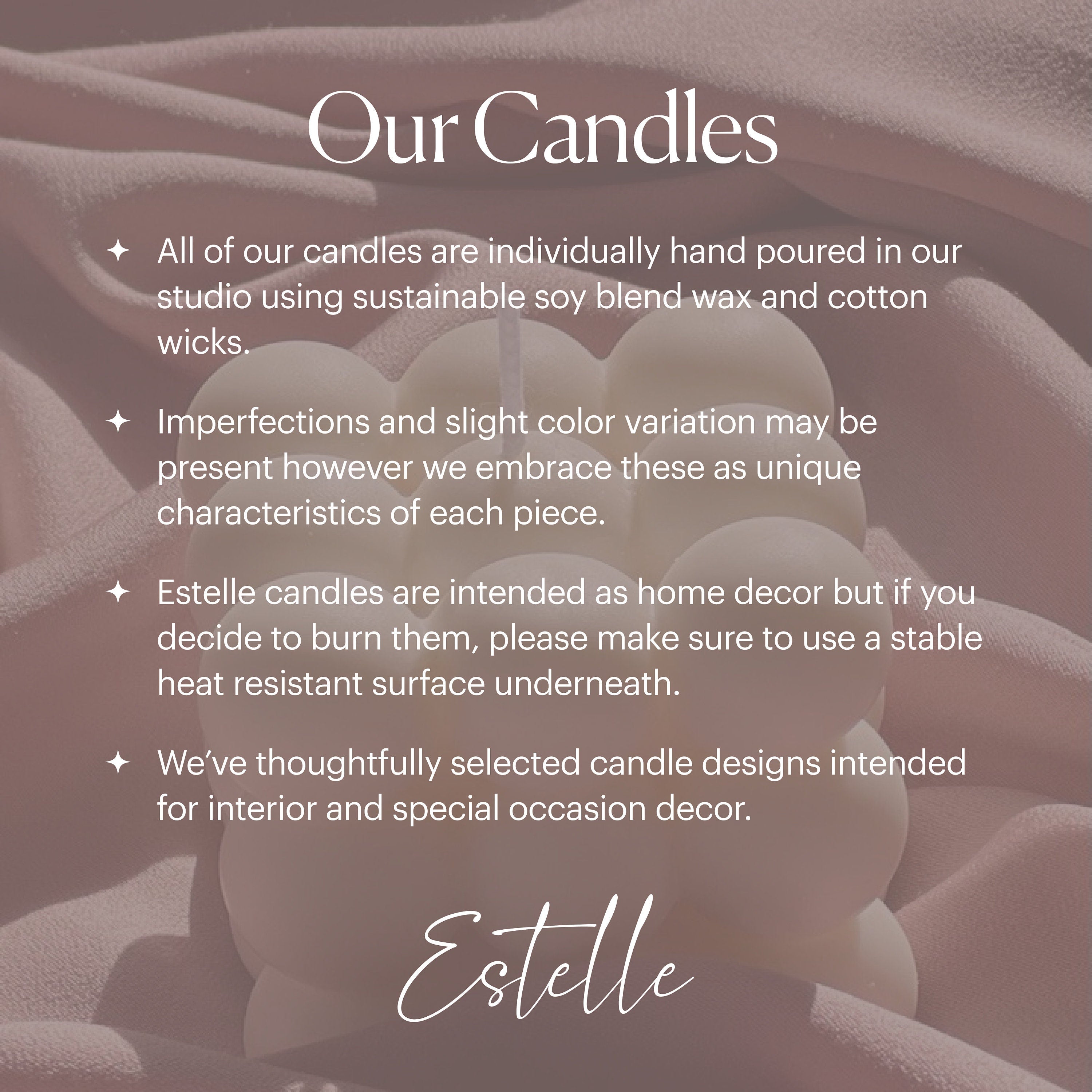 Large Rose Heart Candle-DECOROLALA