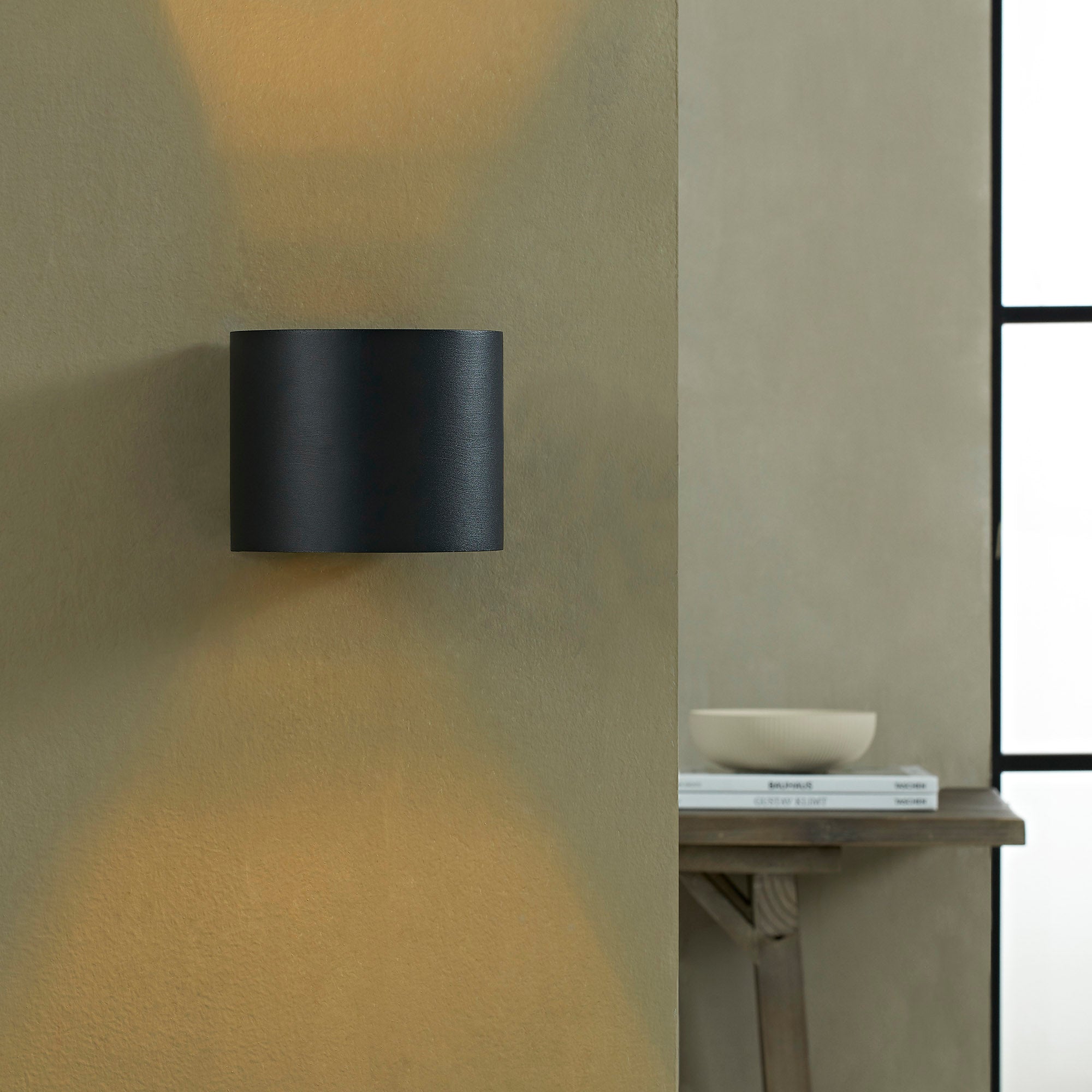 Lark 4.72" Wall Sconce, Matte Black-Wall Sconce-DECOROLALA