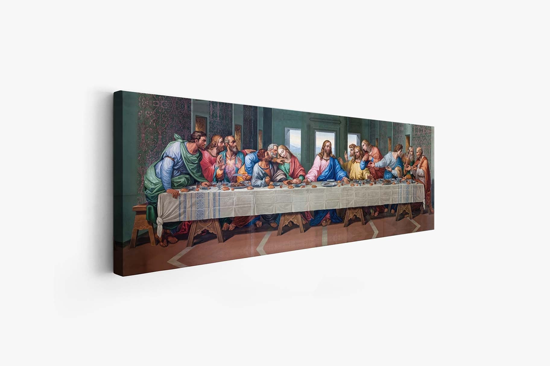 Last Supper Canvas Wall Art 72x24-Wall Art-DECOROLALA