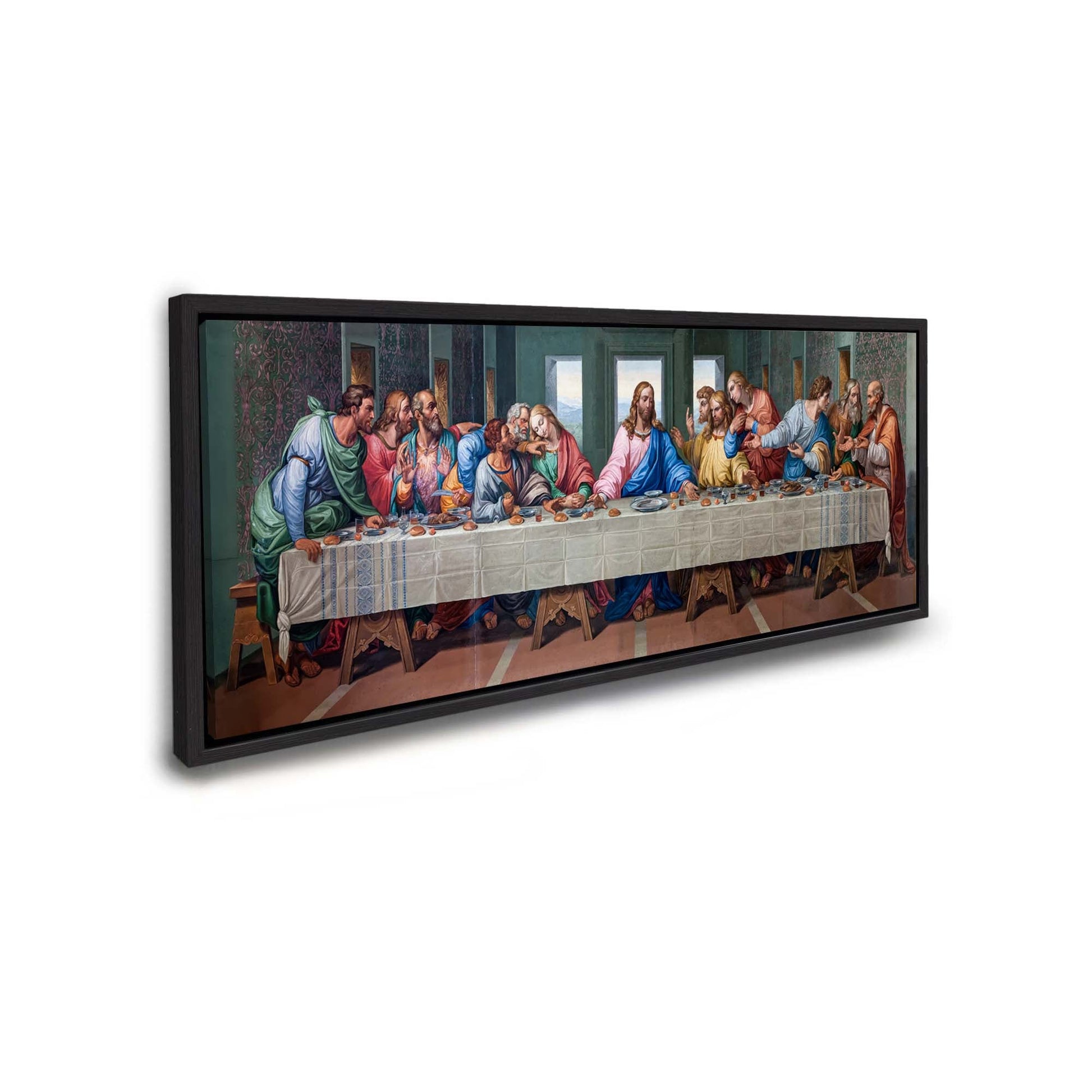 Last Supper Canvas Wall Art 72x24-Wall Art-DECOROLALA