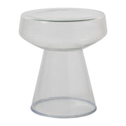 Lavanda 17.12" Height Table, White-Table-DECOROLALA