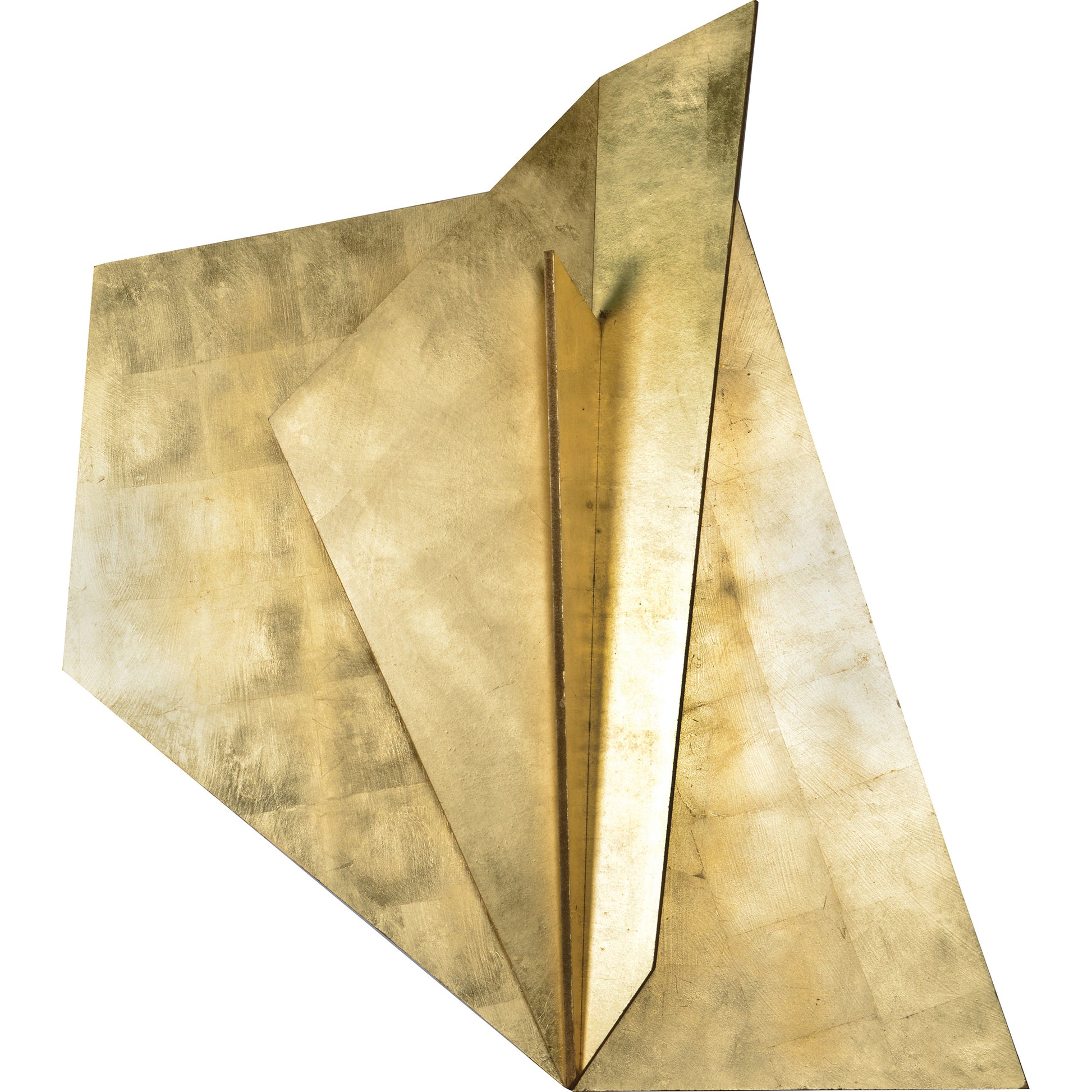 Leah 43" Wide Wall Art, Gold-Wall Art-DECOROLALA