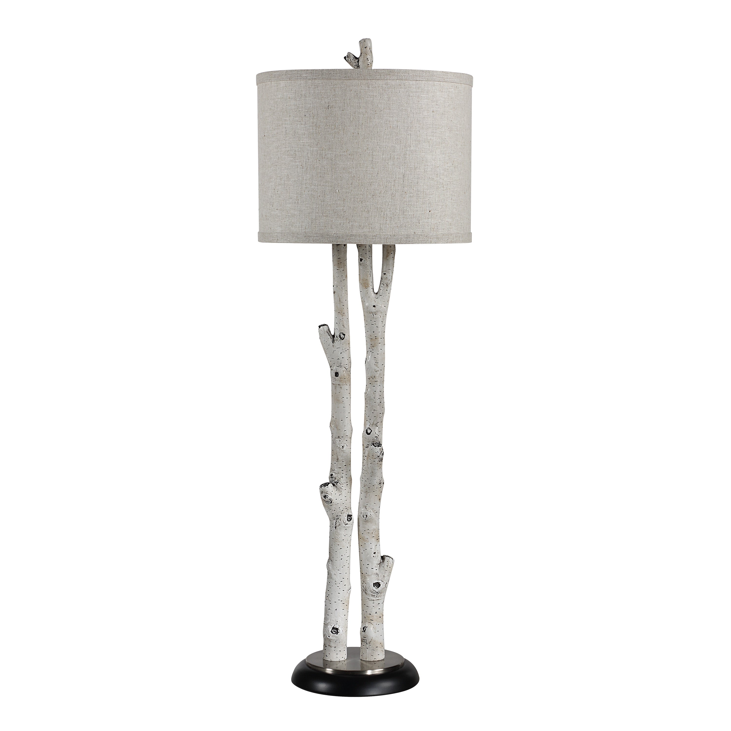 Leandro 35.25" Height Table Lamps, Faux Birch Tree-Table Lamp-DECOROLALA