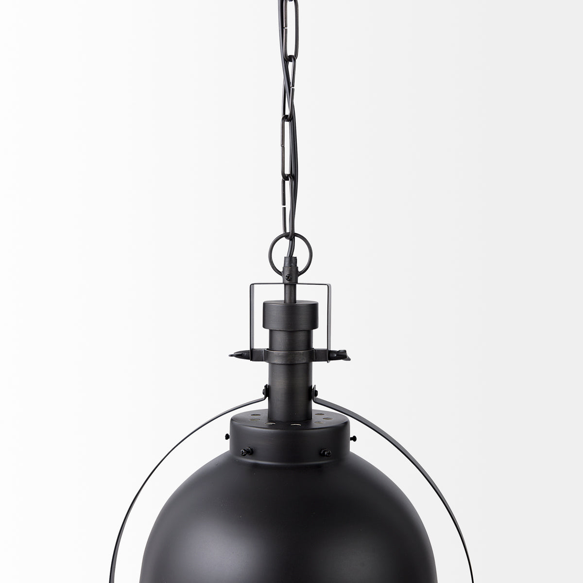 Leighton I 15x20 Toned Metal Spherical Pendant Light-Pendant Lighting-DECOROLALA