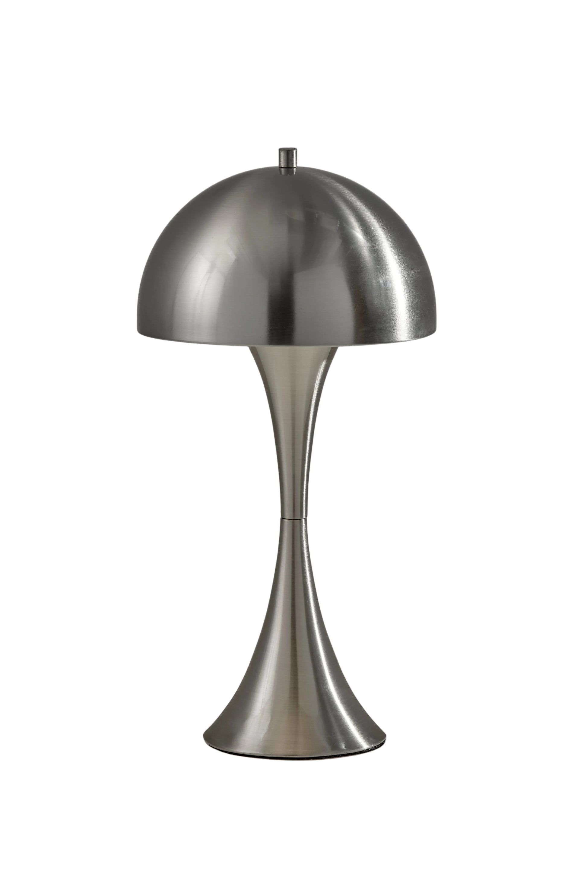 Lennon Table Lamp - Brushed Steel 19.5"-Lighting-DECOROLALA