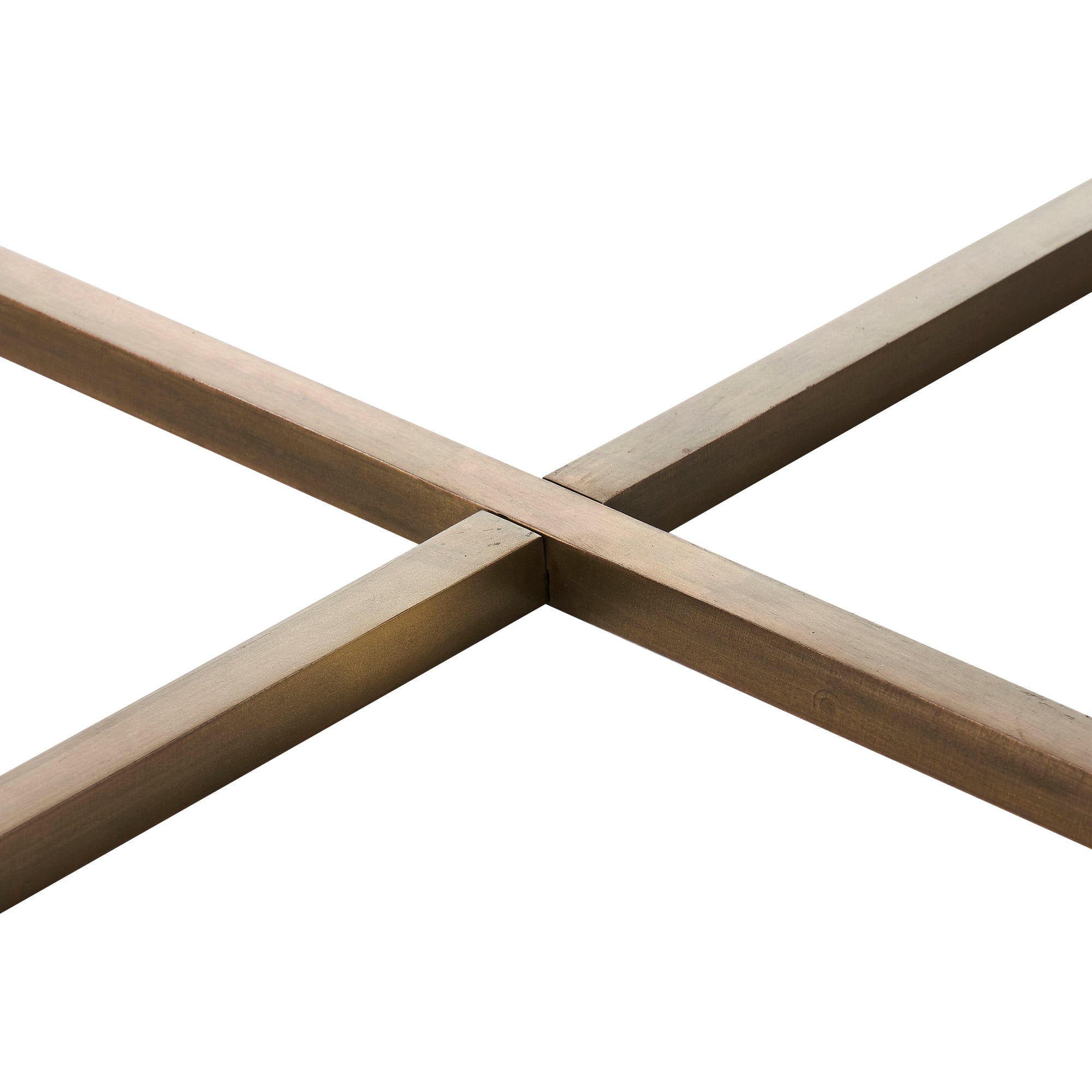 Liana Indoor Mango Wood Table, Antique Brass-Table-DECOROLALA