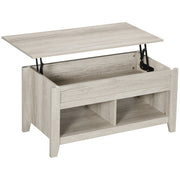 Lift Top Coffee Table with Storage - Oak 41.3"-Home Furnishings > Living Room Furniture > Coffee Tables-DECOROLALA