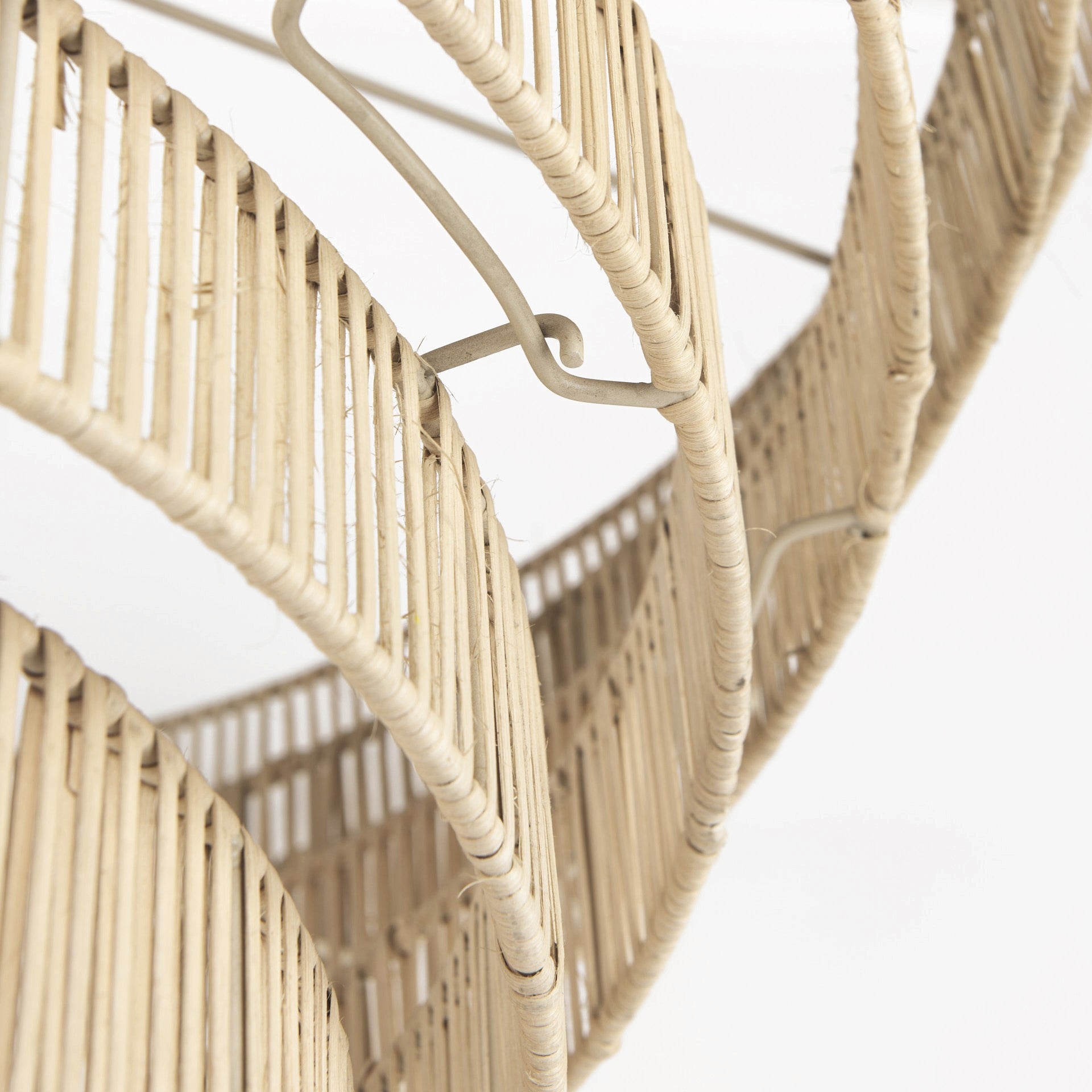 Light Brown Six Tier Hanging Chandelier-Chandeliers-DECOROLALA