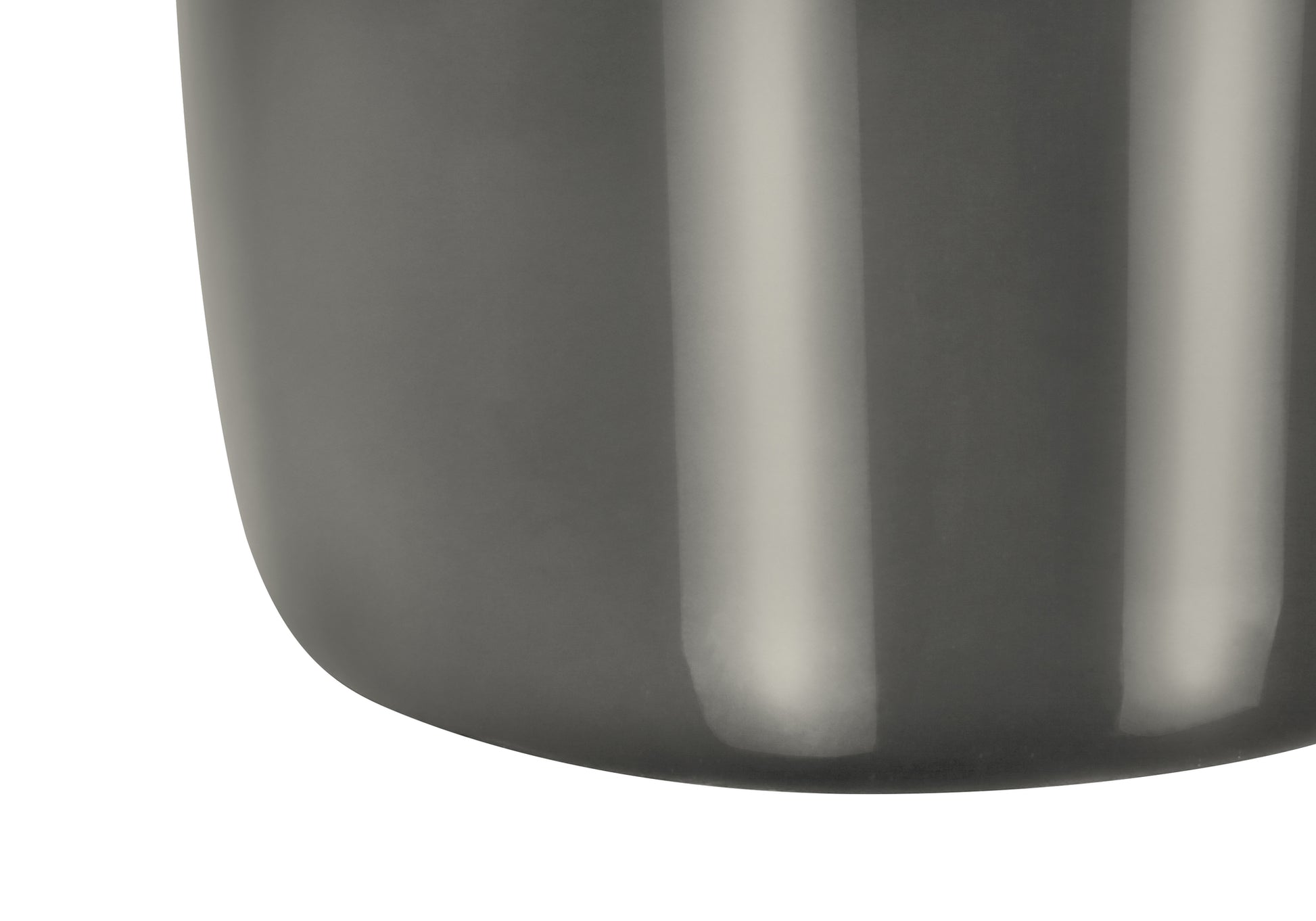 Lighting - 25"H Table Lamp Grey Ceramic / Ivory Shade-Table-DECOROLALA