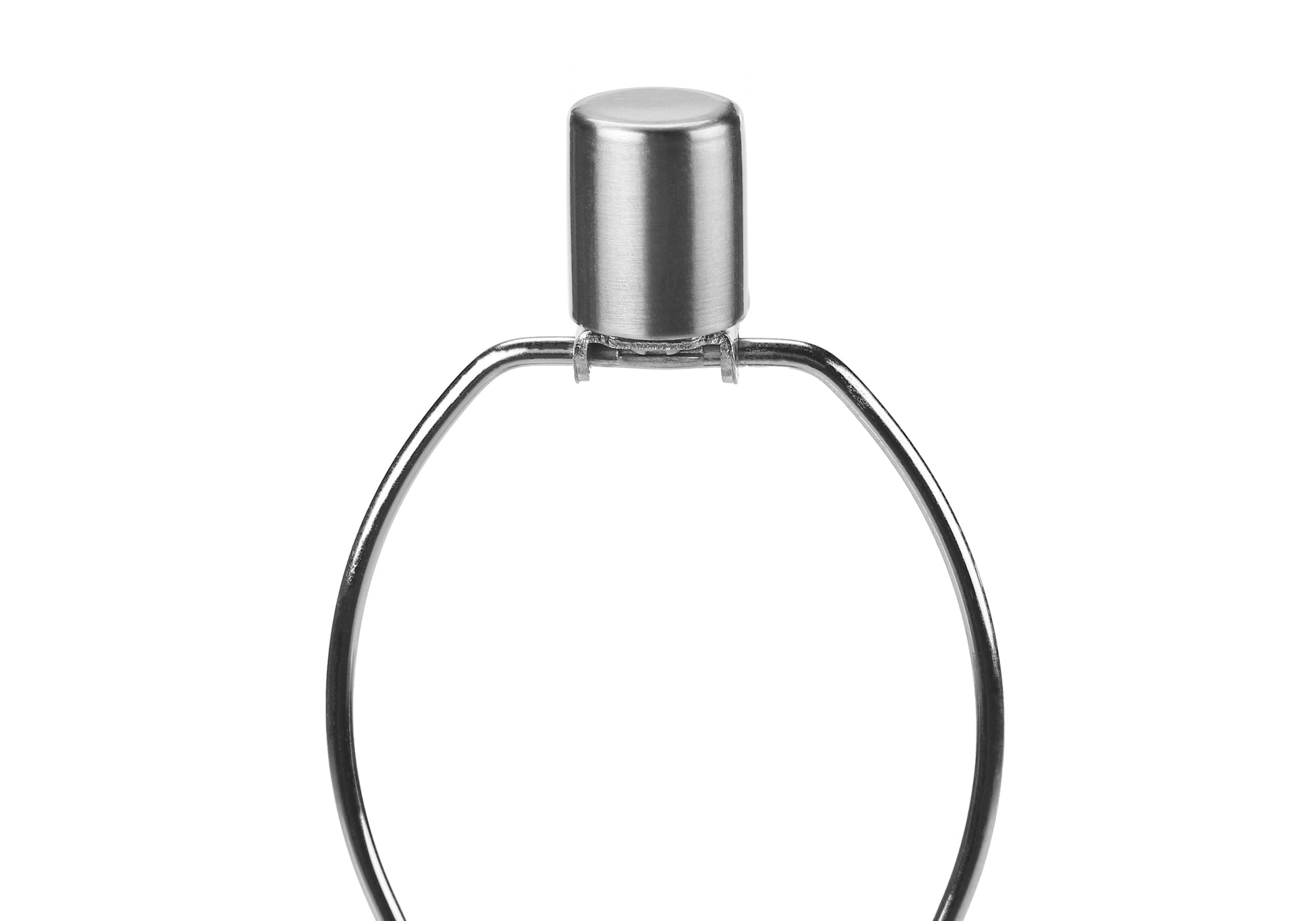 Lighting - 28"H Table Lamp Nickel Metal / Ivory Shade-Table-DECOROLALA