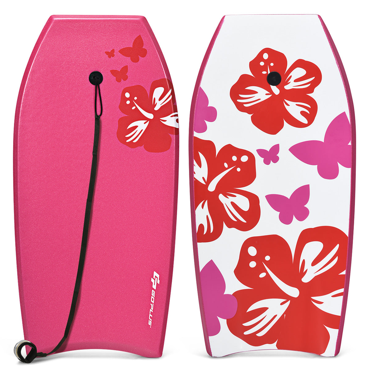 Lightweight Bodyboard Surfing with Leash EPS Core Boarding IXPE-S-Surfing-DECOROLALA