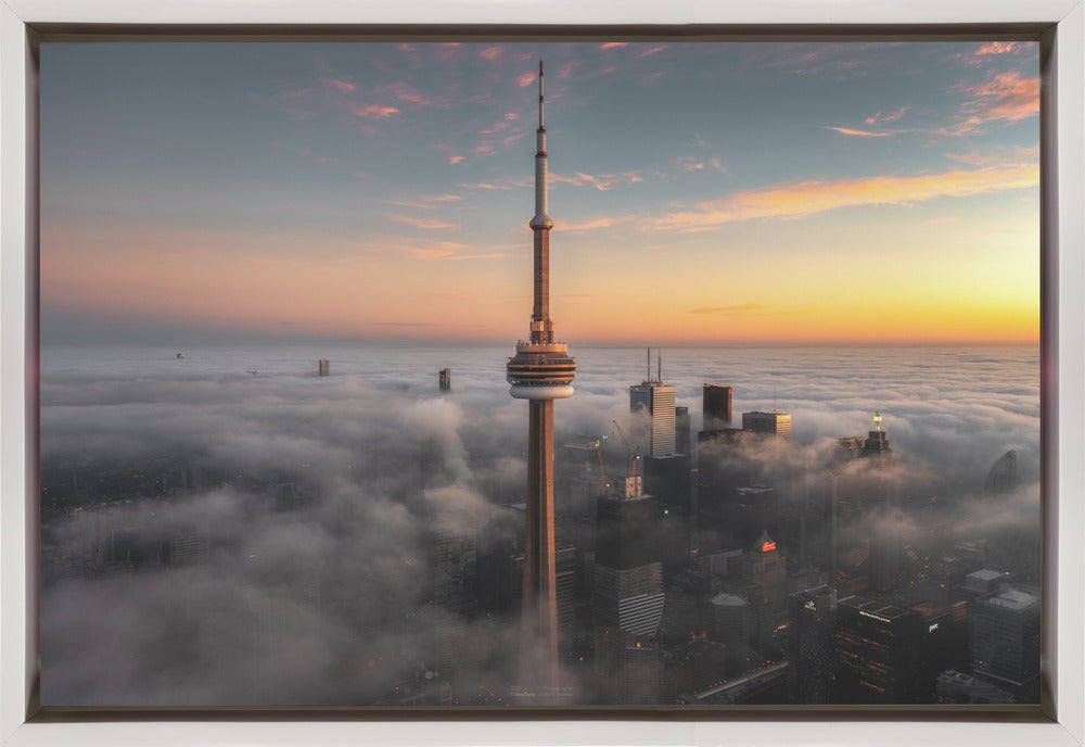 Like a sword. Toronto-Canvas Print-DECOROLALA