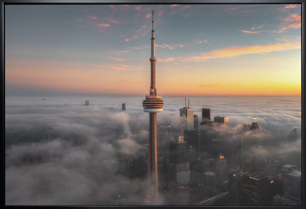 Like a sword. Toronto-Canvas Print-DECOROLALA