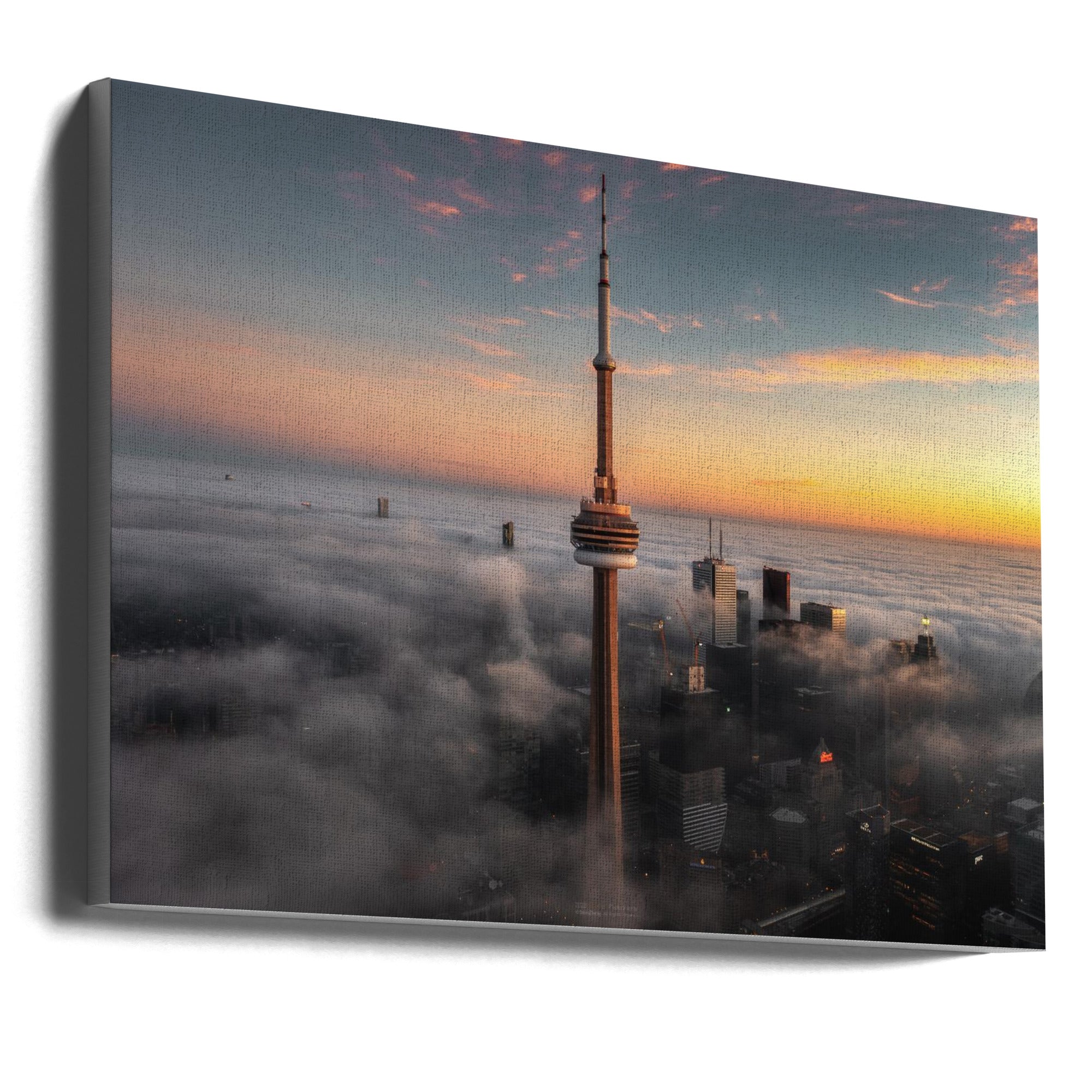 Like a sword. Toronto-Canvas Print-DECOROLALA