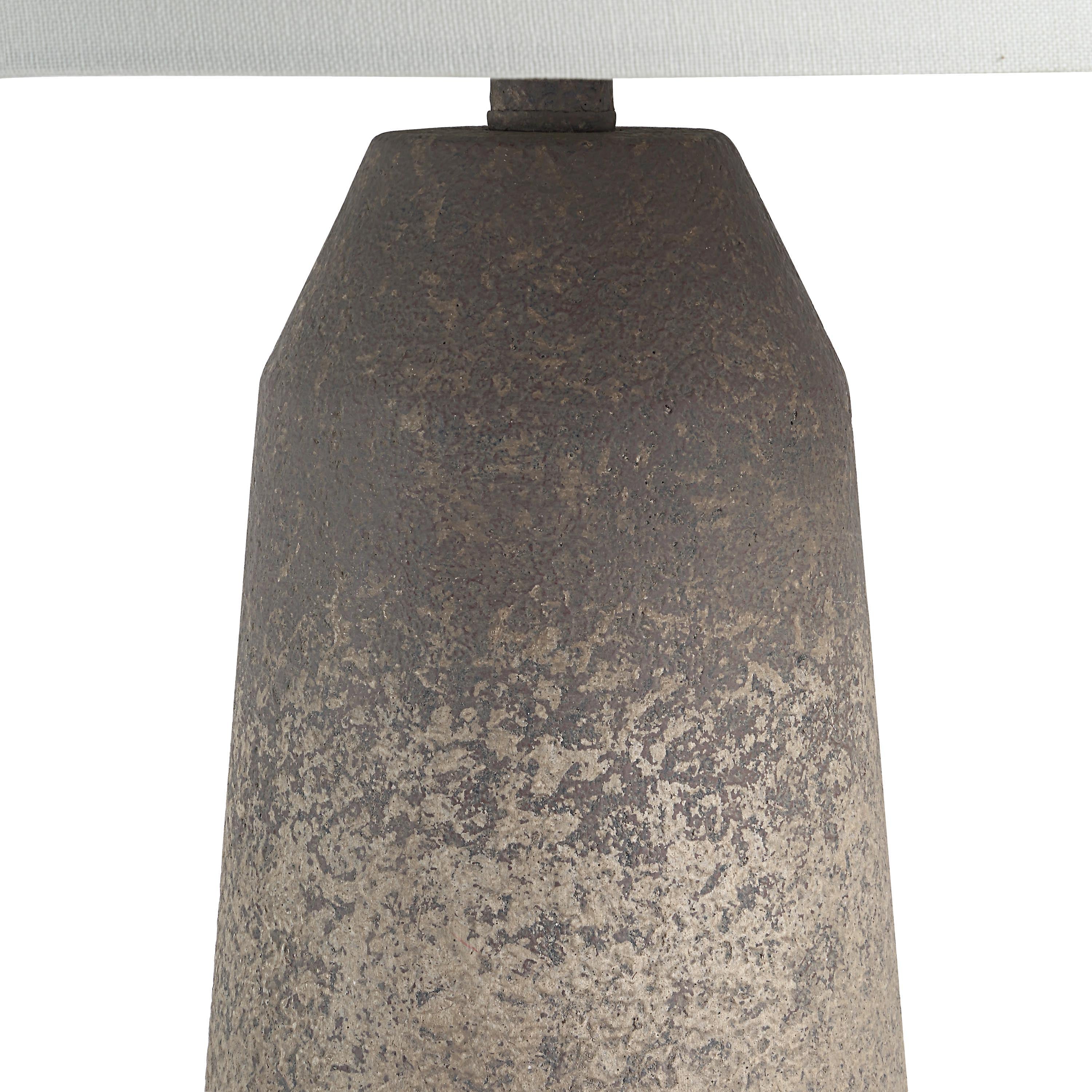 Limon 32.5" Table Lamp with Linen Shade, Cream-Table Lamp-DECOROLALA