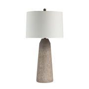 Limon 32.5" Table Lamp with Linen Shade, Cream-Table Lamp-DECOROLALA