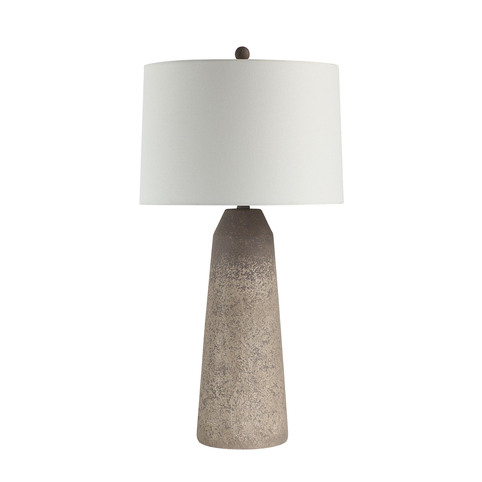 Limon 32.5" Table Lamp with Linen Shade, Cream-Table Lamp-DECOROLALA