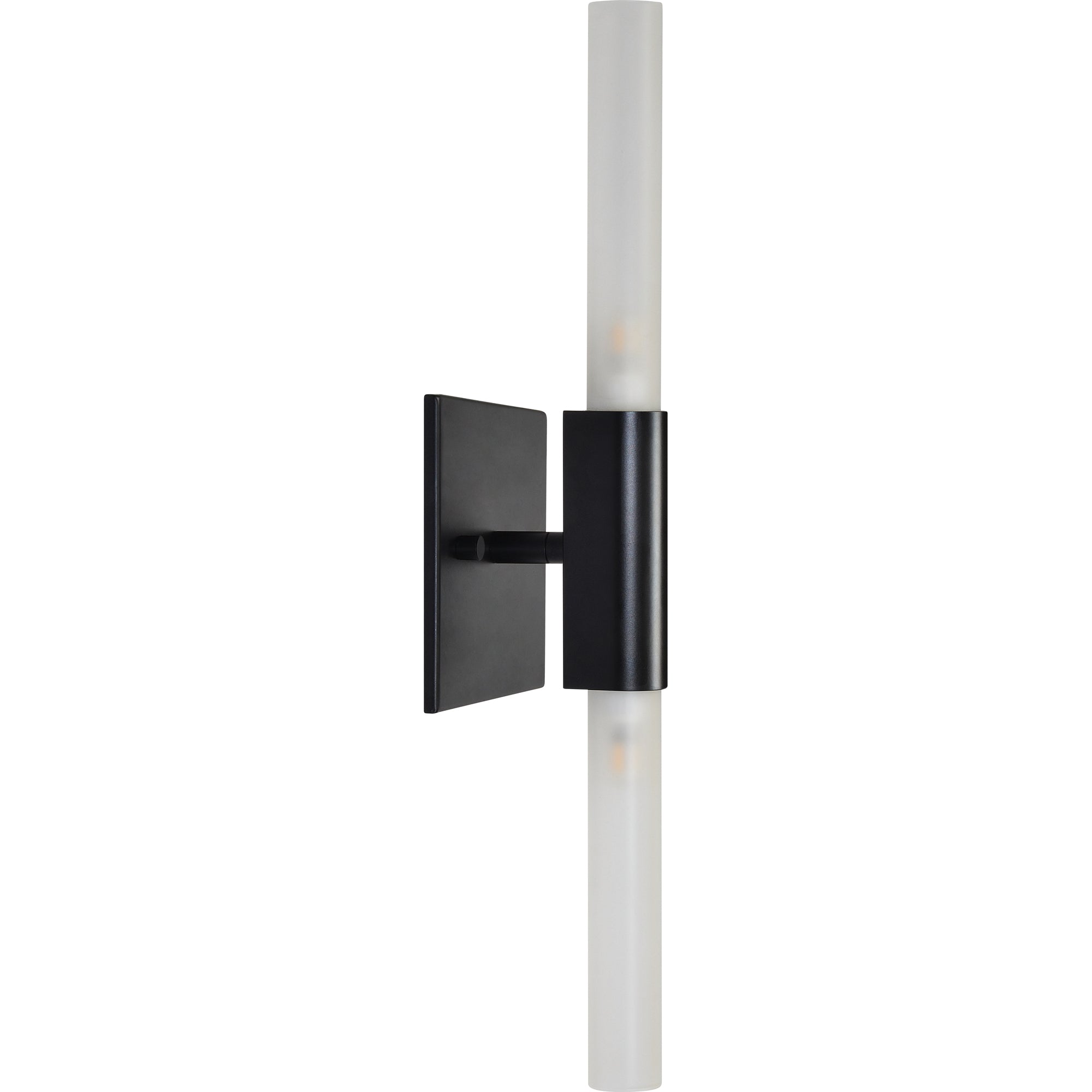 Lina 17" Length Wall Sconce, Matte Black-Wall Sconce-DECOROLALA